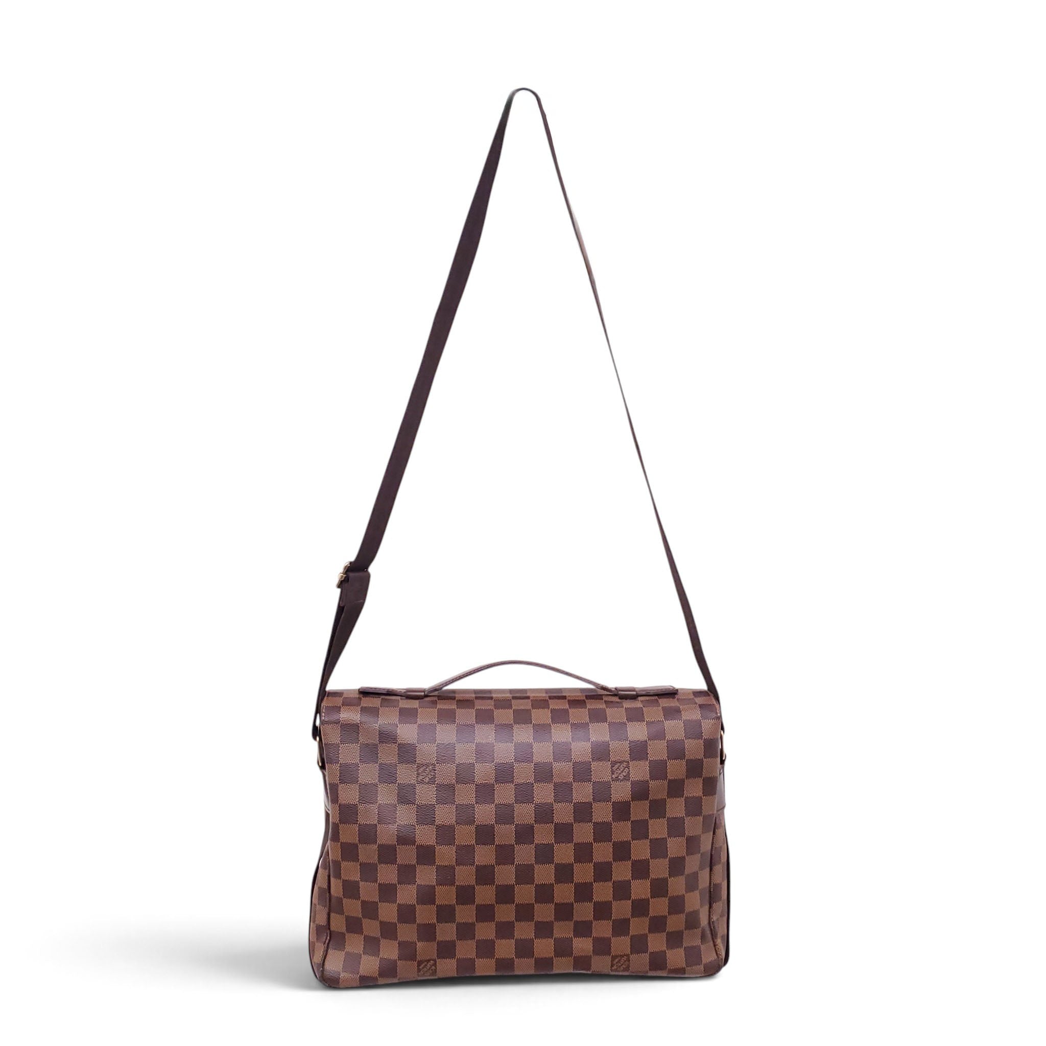 LOUIS VUITTON DAMIER EBENE BROADWAY MESSENGER BAG