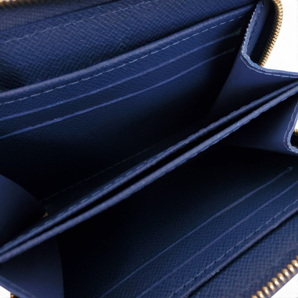 LOUIS VUITTON DENIM ZIP-AROUND WALLET