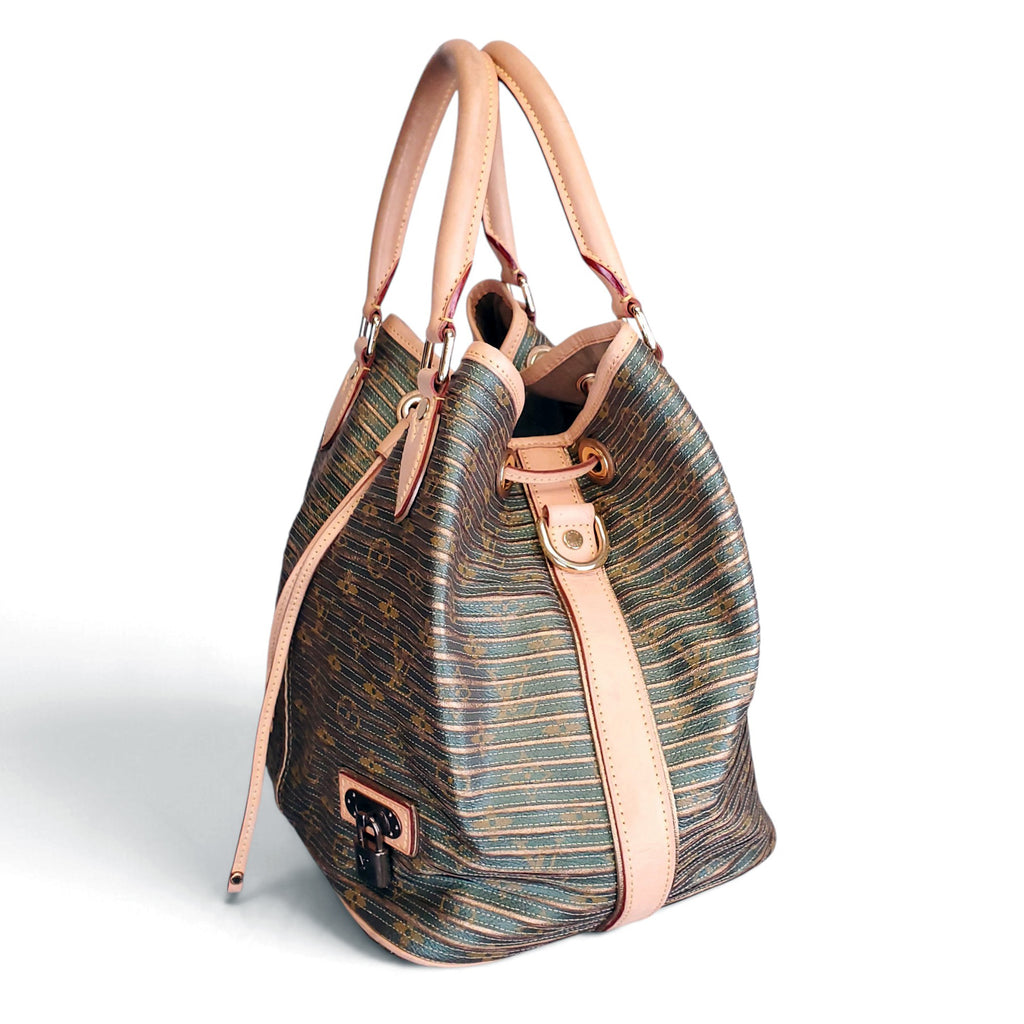 LOUIS VUITTON LV MONOGRAM EDEN BUCKET BAG WITH STRAP