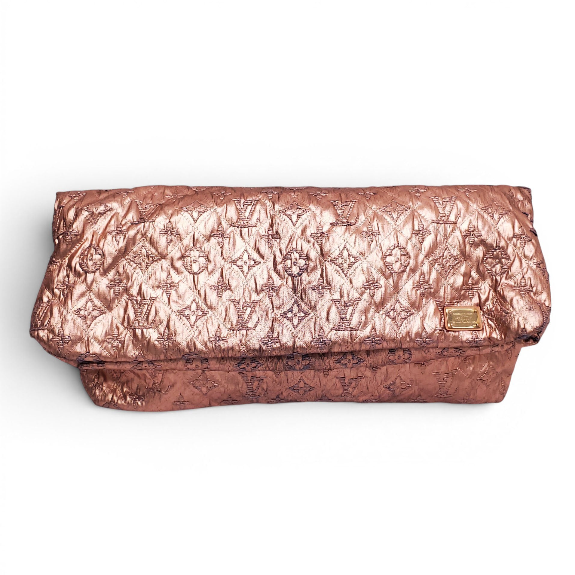 LOUIS VUITTON METALLIC LIMELIGHT MM CLUTCH – Rewind Couture
