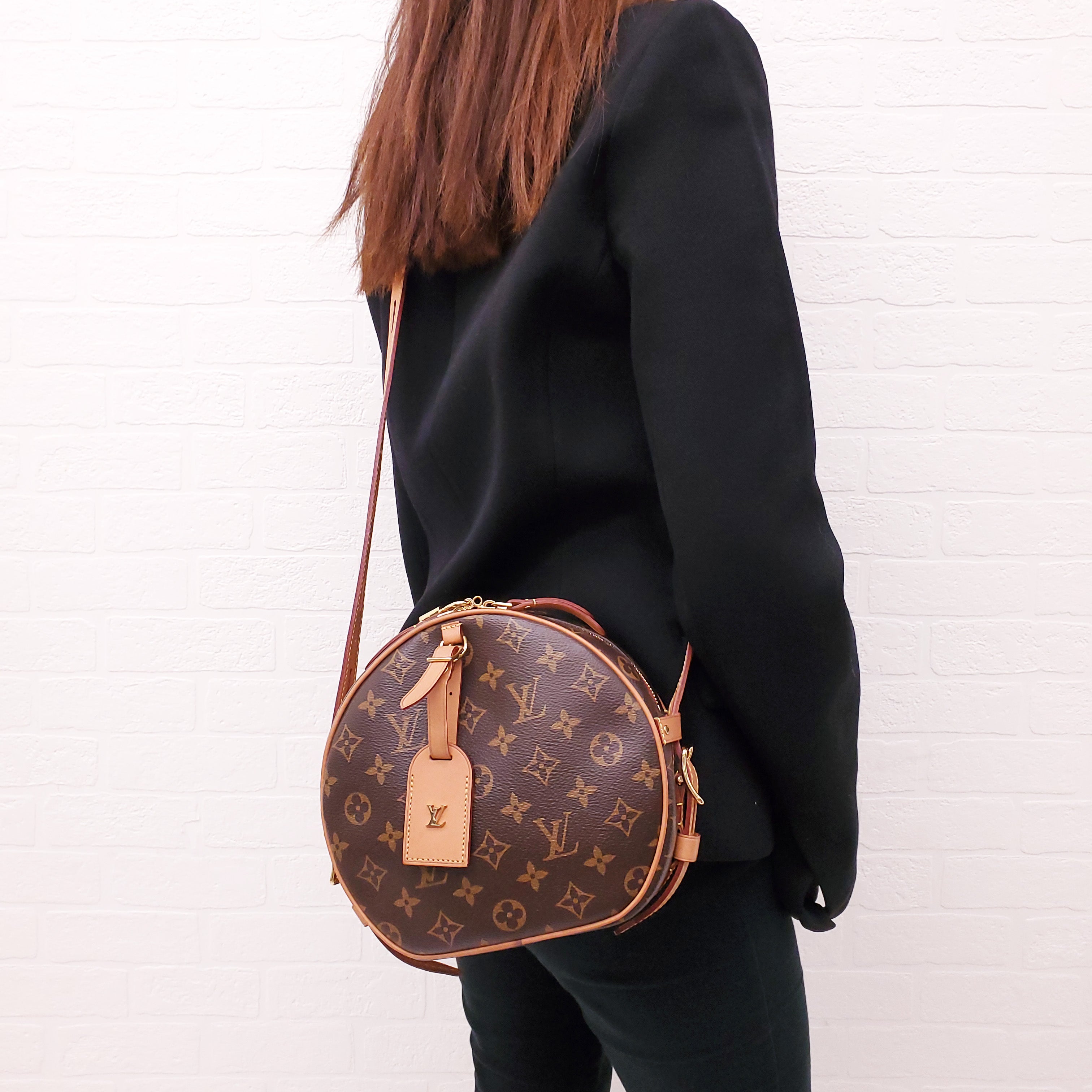 LOUIS VUITTON MONOGRAM BOITE CHAPEAU SOUPLE PM BAG