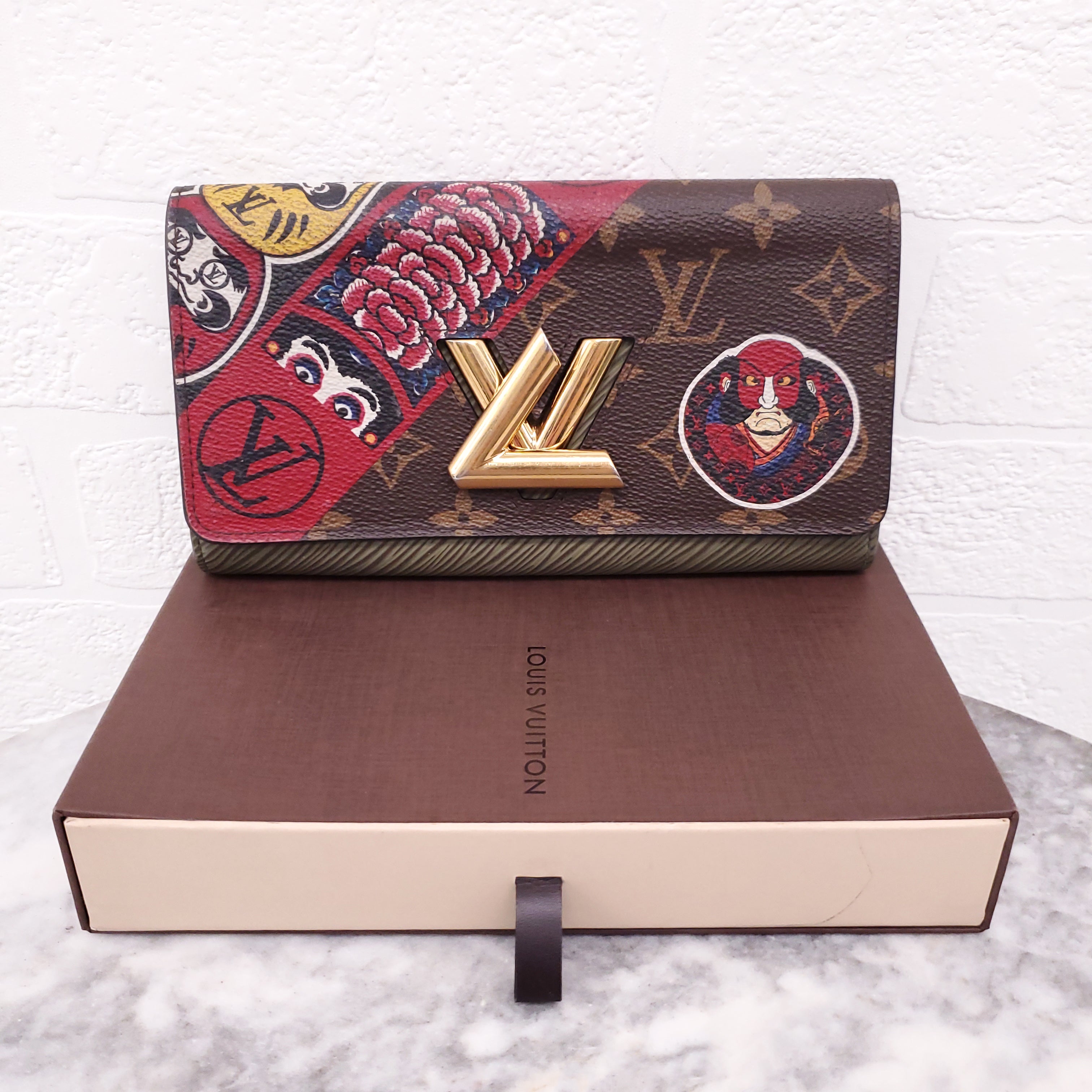 LOUIS VUITTON MONOGRAM EPI KABUKI TWIST WALLET
