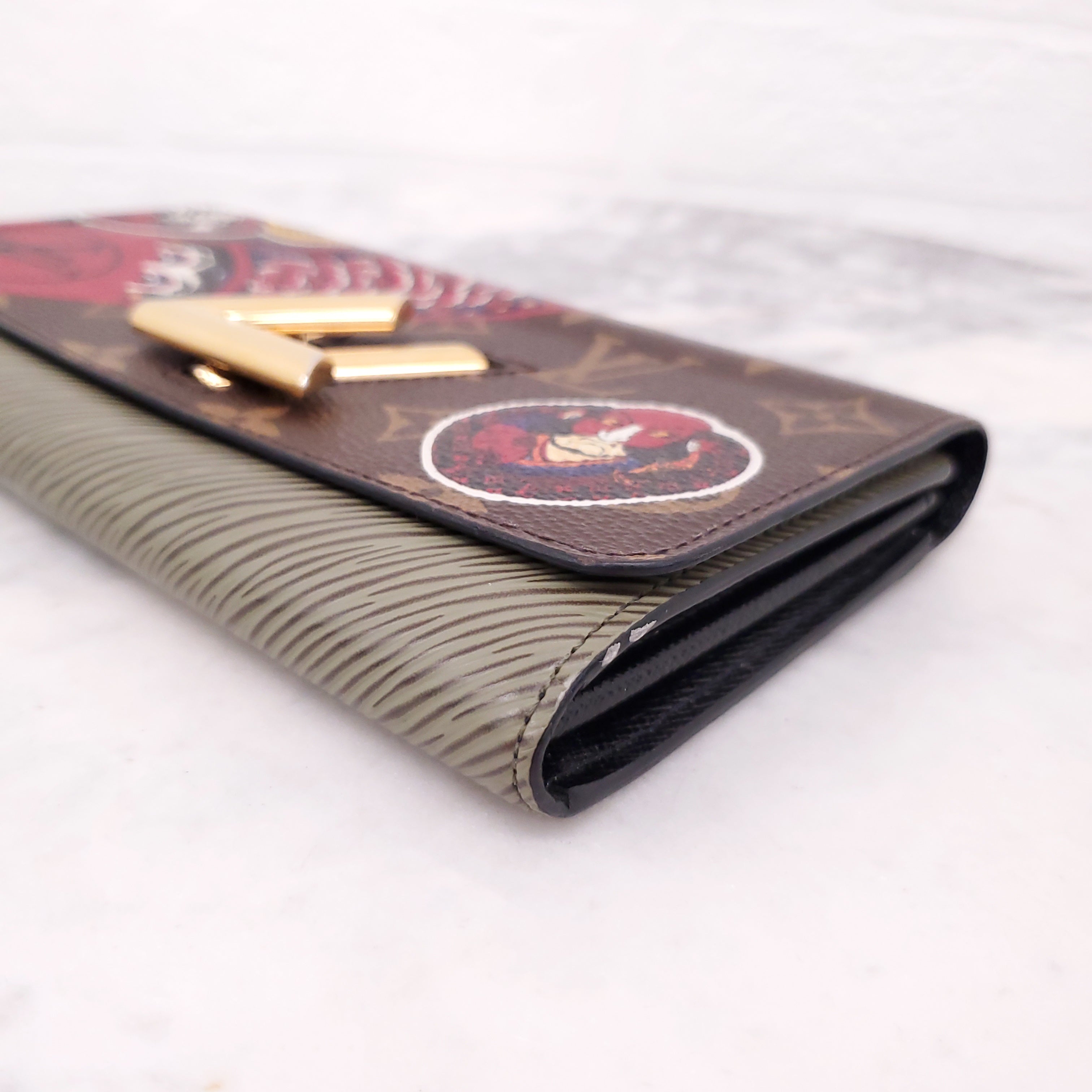 LOUIS VUITTON MONOGRAM EPI KABUKI TWIST WALLET