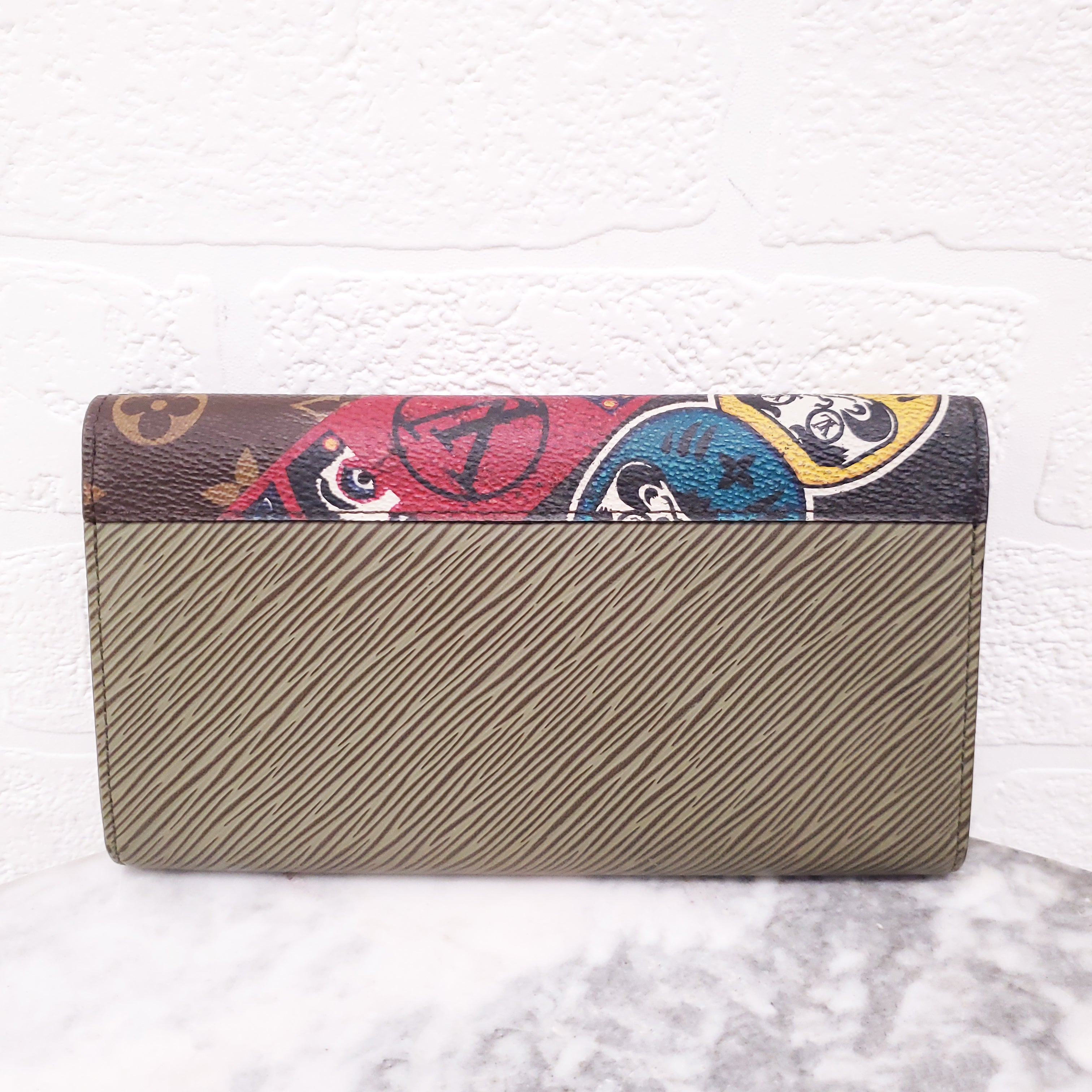 LOUIS VUITTON MONOGRAM EPI KABUKI TWIST WALLET