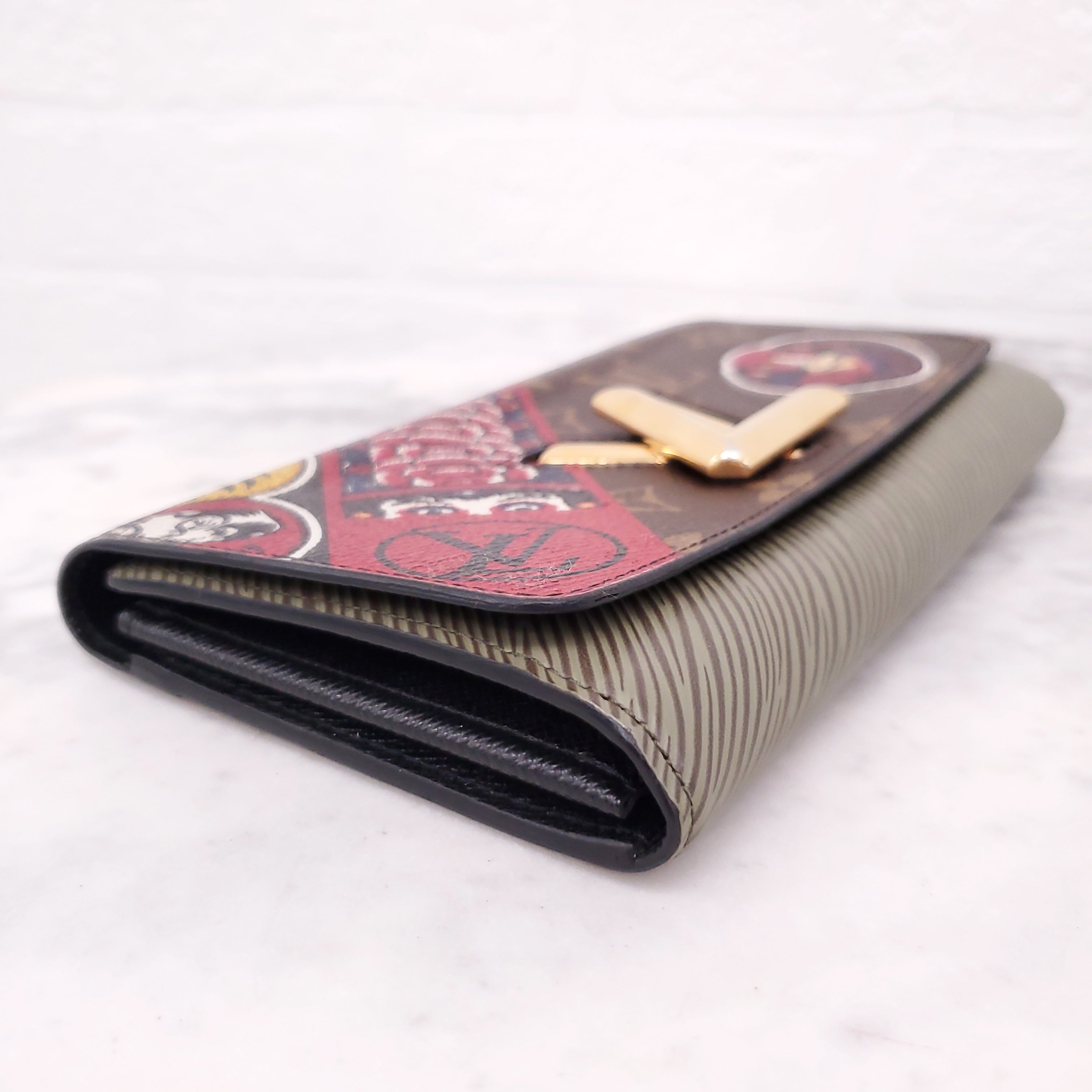 LOUIS VUITTON MONOGRAM EPI KABUKI TWIST WALLET