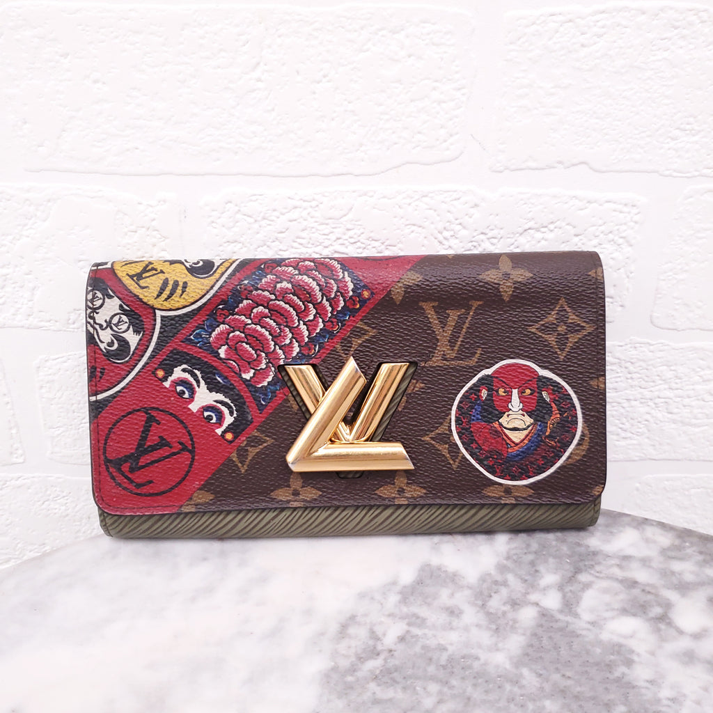 LOUIS VUITTON MONOGRAM EPI KABUKI TWIST WALLET