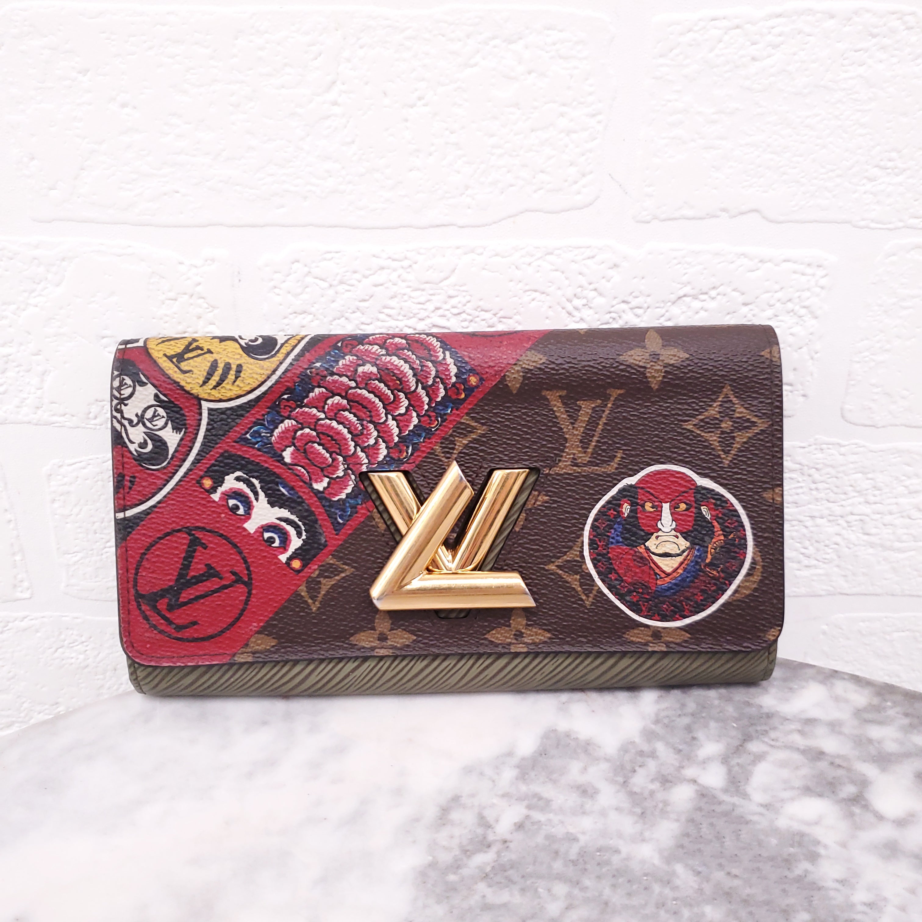 LOUIS VUITTON MONOGRAM EPI KABUKI TWIST WALLET