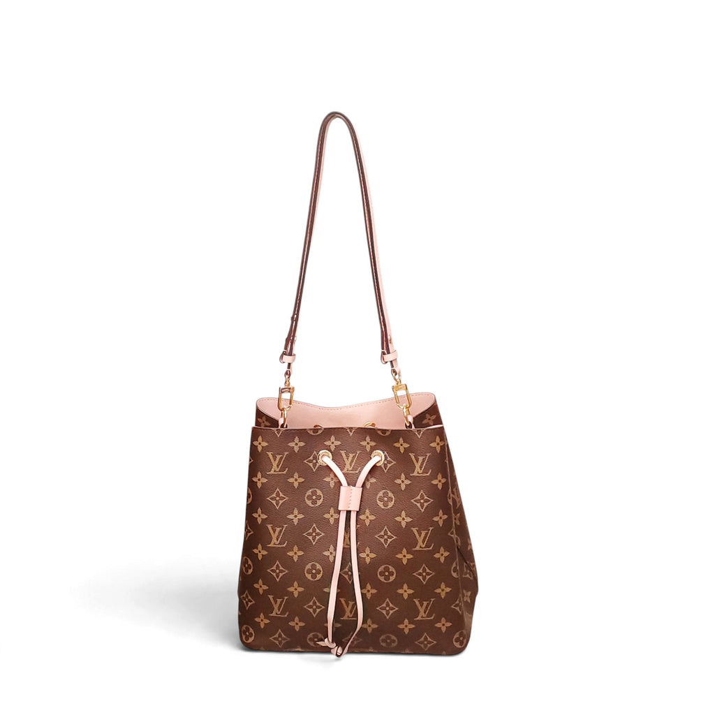 LOUIS VUITTON MONOGRAM NEONOE MM BUCKET BAG WITH SHOULDER STRAP
