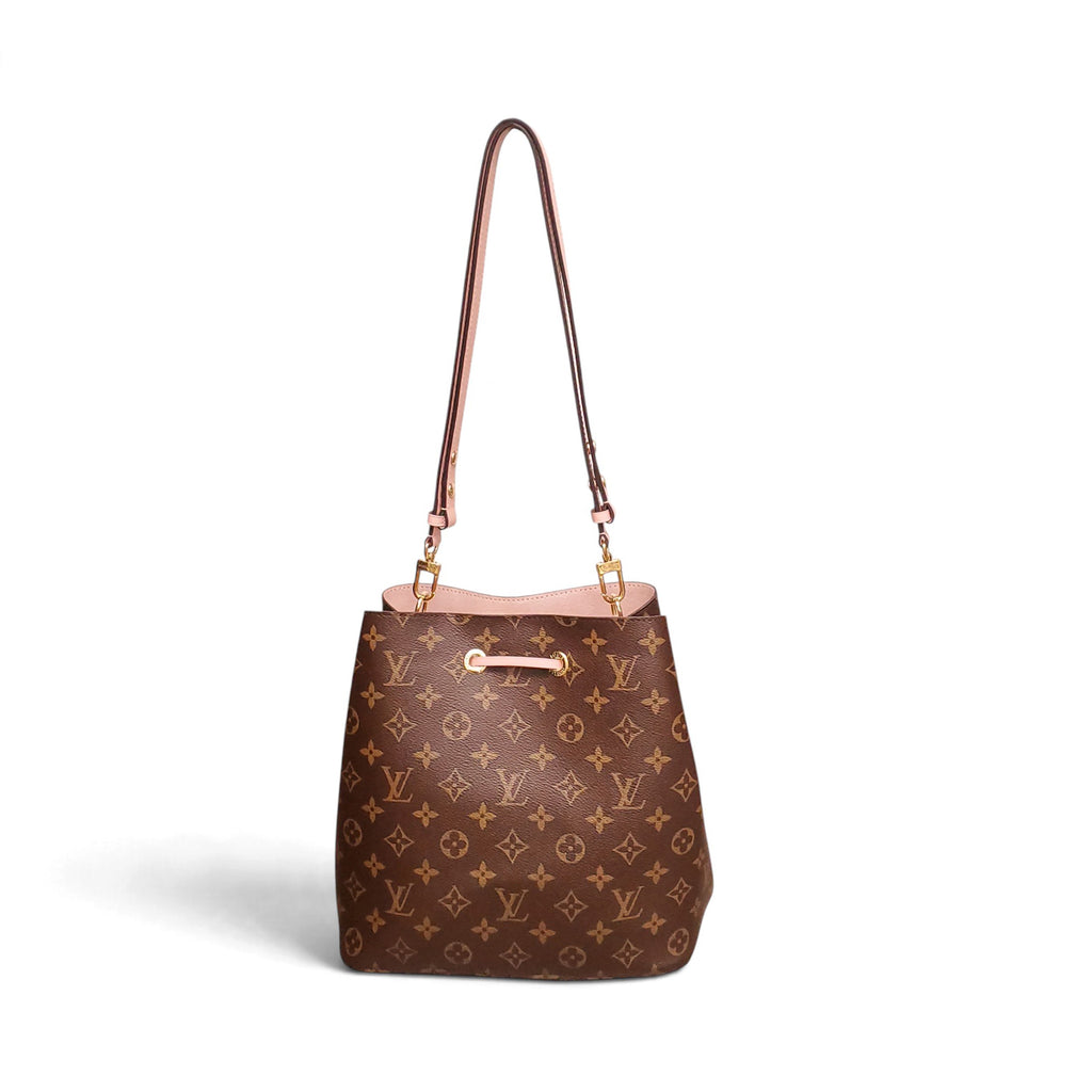 LOUIS VUITTON MONOGRAM NEONOE MM BUCKET BAG WITH SHOULDER STRAP
