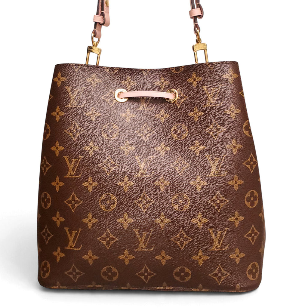 LOUIS VUITTON MONOGRAM NEONOE MM BUCKET BAG WITH SHOULDER STRAP