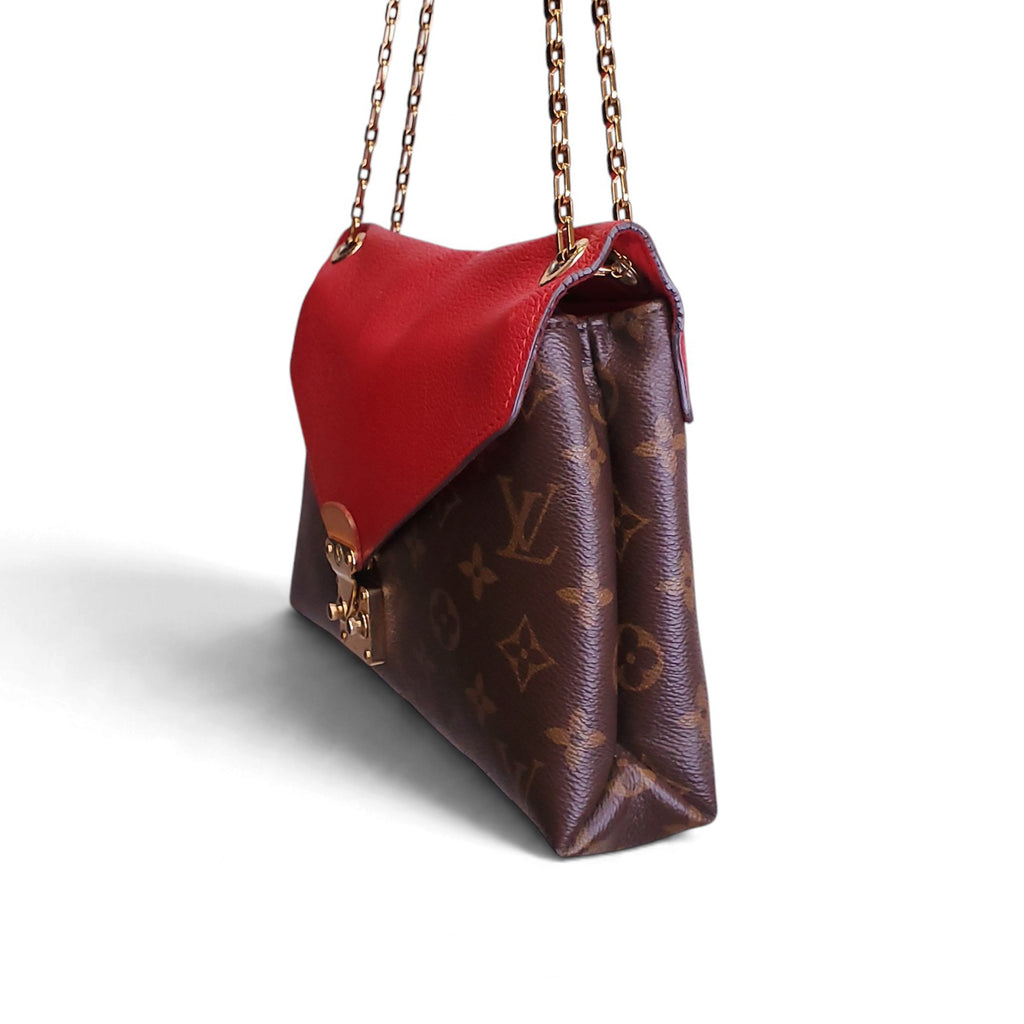 LOUIS VUITTON MONOGRAM PALLAS CHAIN SHOULDER BAG