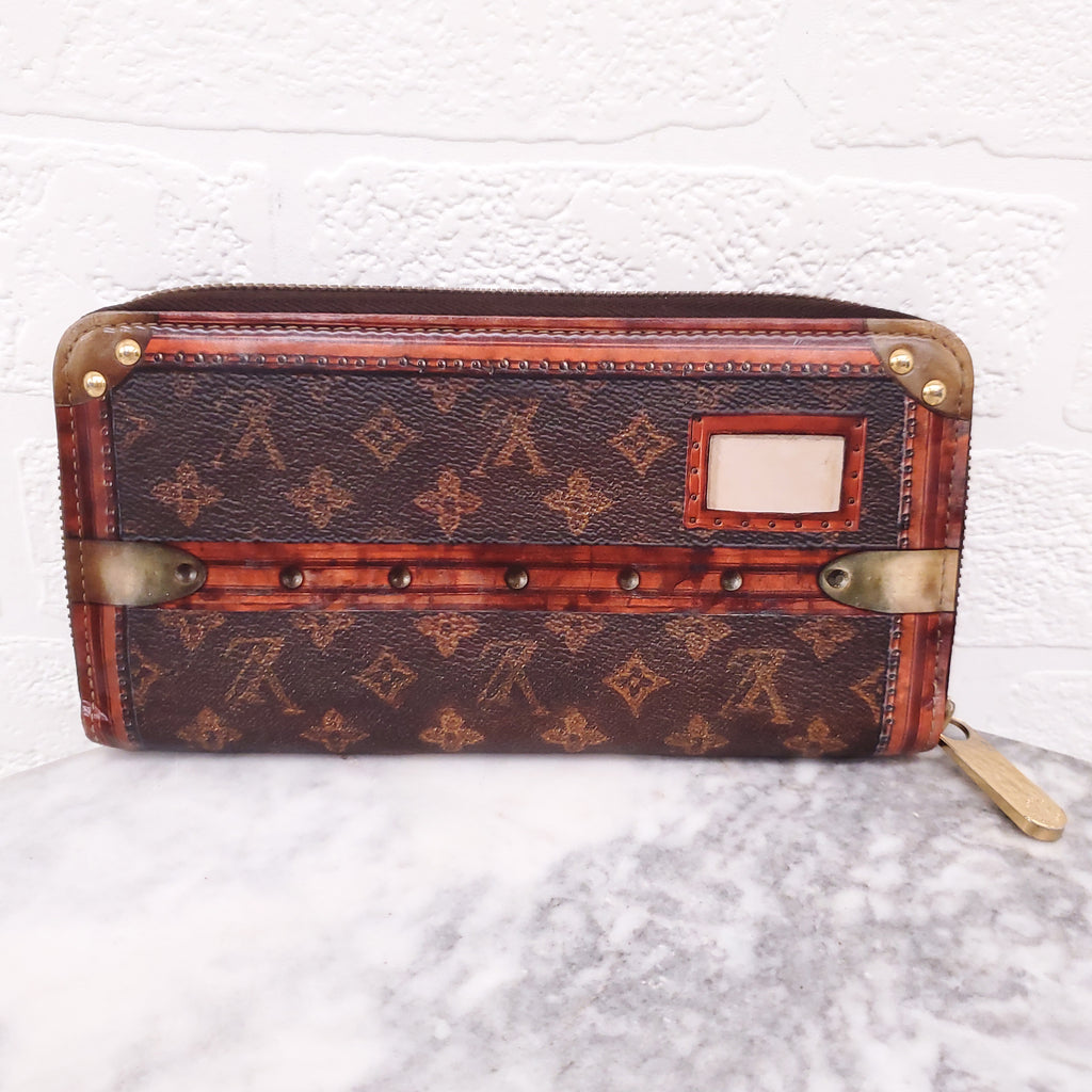 LOUIS VUITTON MONOGRAM TRUNK TIME LONG WALLET