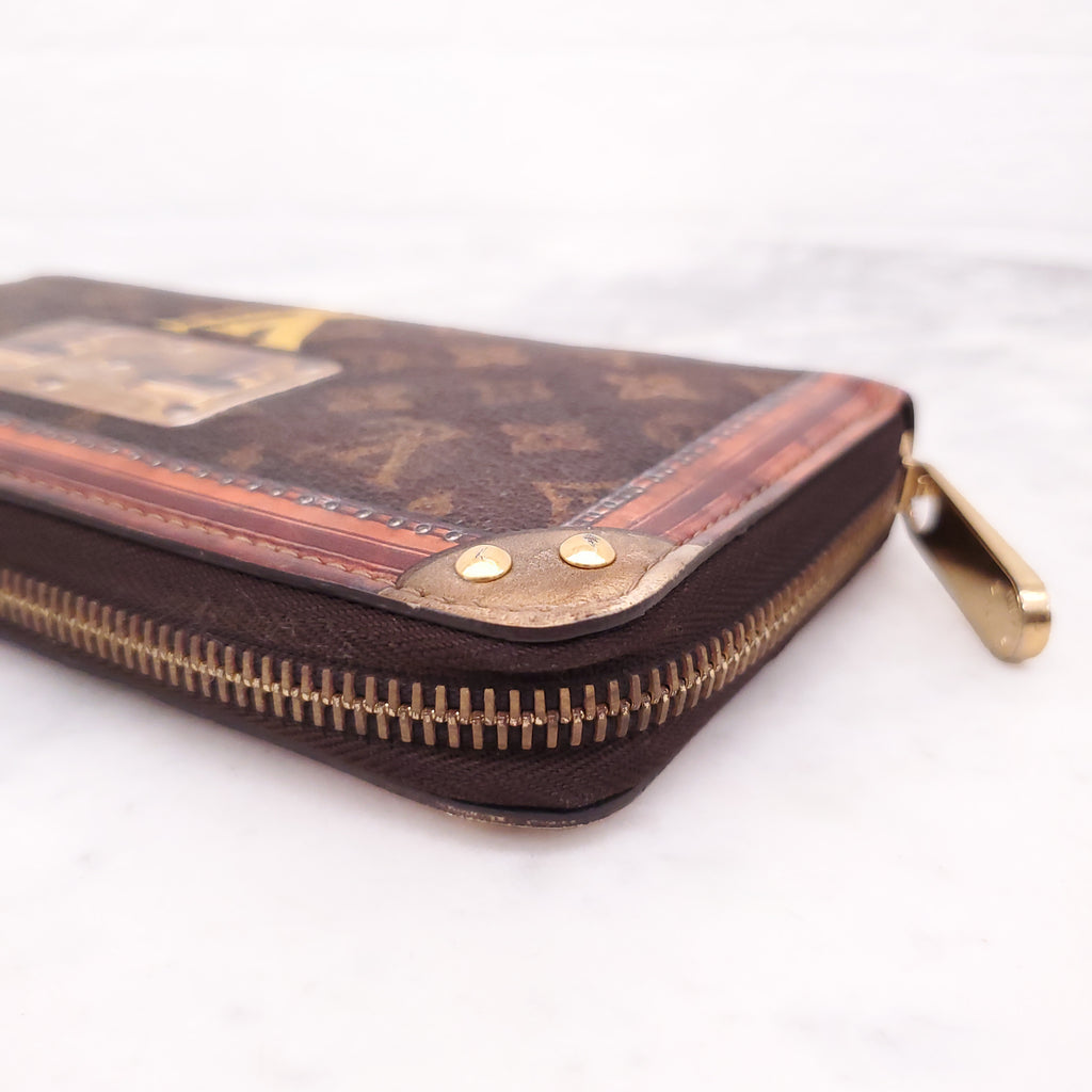 LOUIS VUITTON MONOGRAM TRUNK TIME LONG WALLET