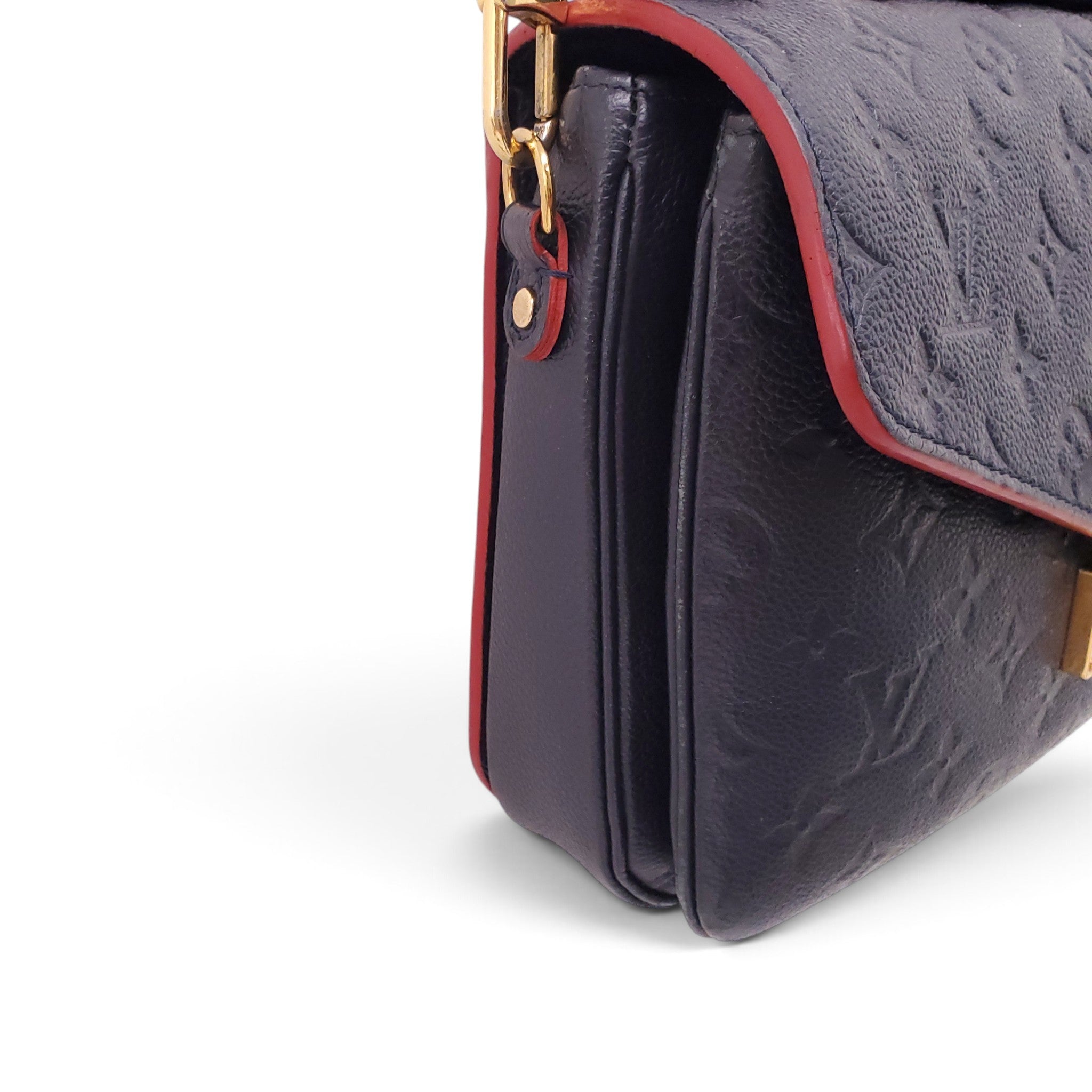 LOUIS VUITTON NAVY METIS BAG