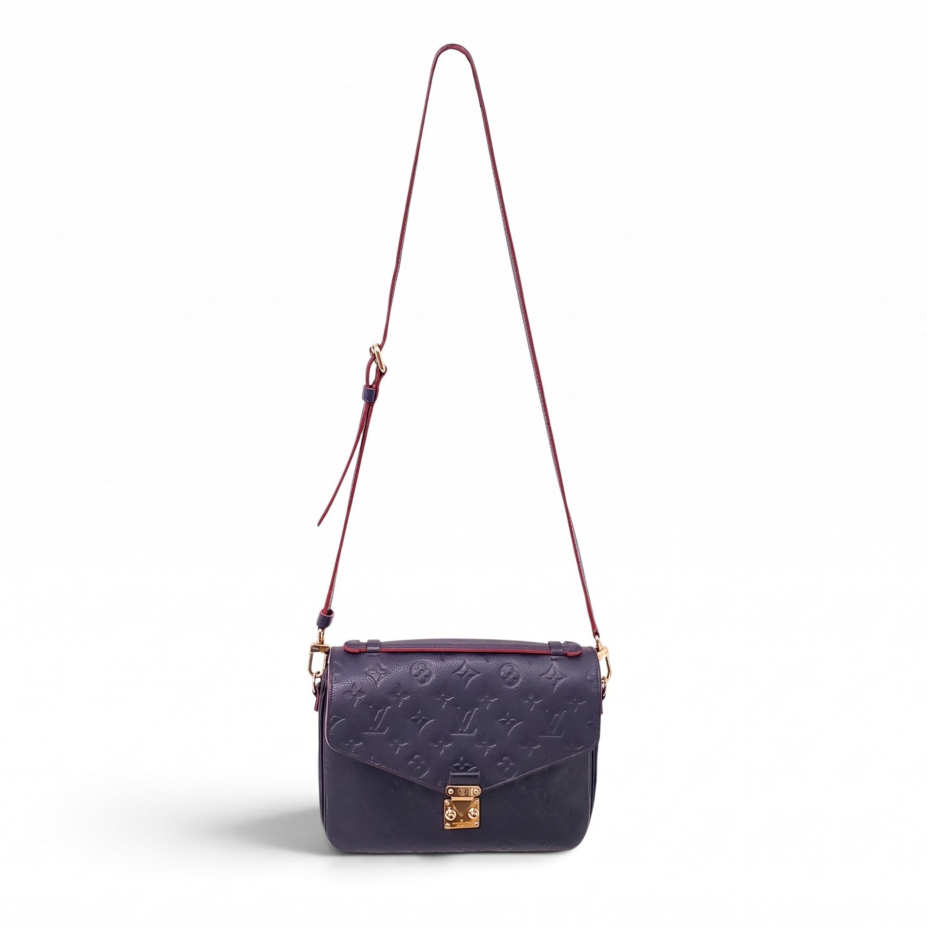 LOUIS VUITTON NAVY METIS BAG