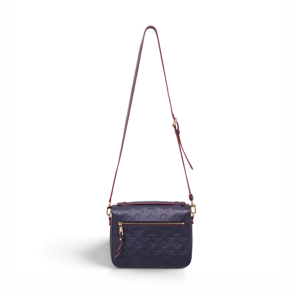 LOUIS VUITTON NAVY METIS BAG