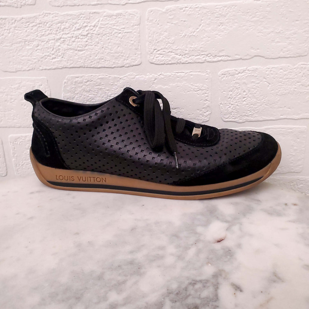 LOUIS VUITTON PERFORATED SNEAKERS - SIZE 36