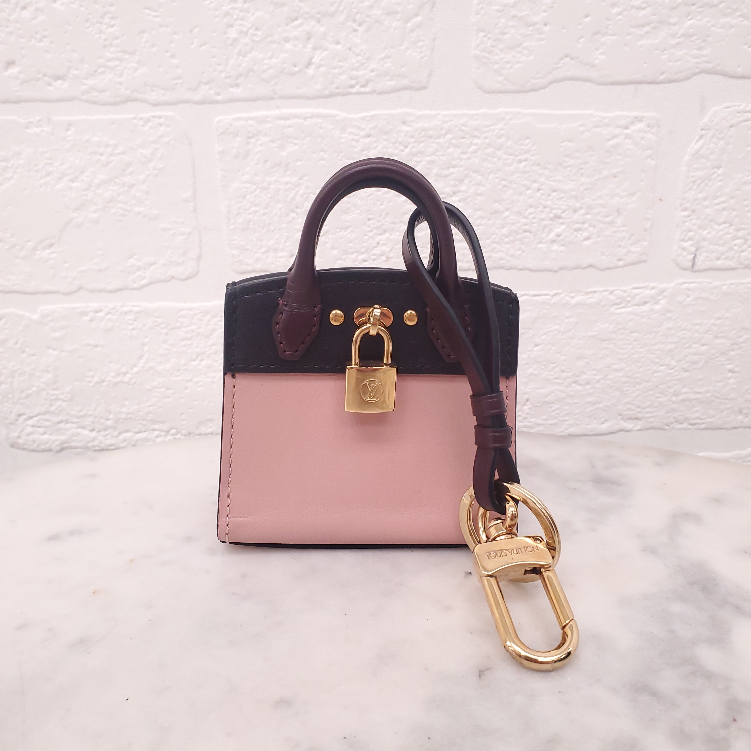 LOUIS VUITTON PINK PURSE BAG CHARM