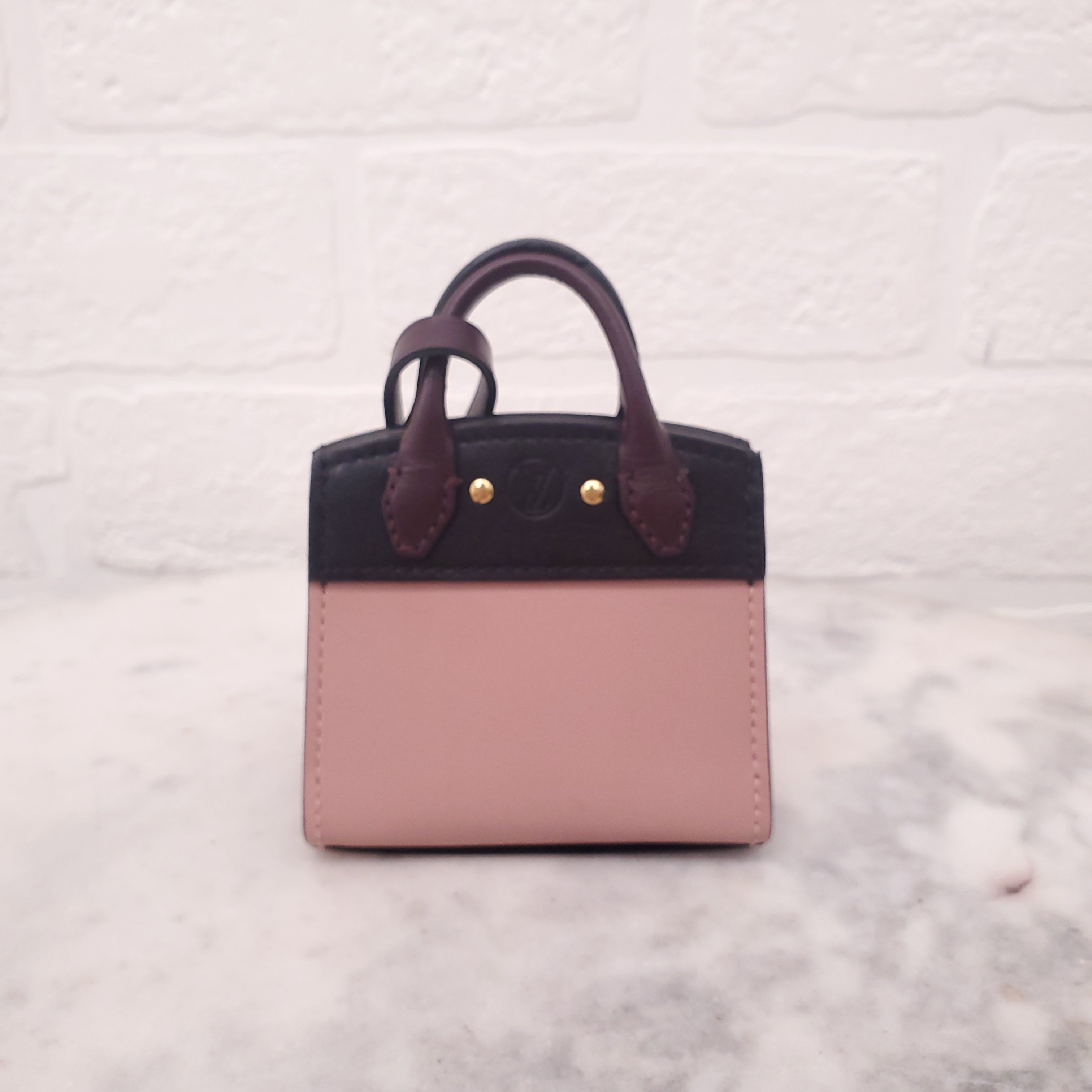 LOUIS VUITTON PINK PURSE BAG CHARM