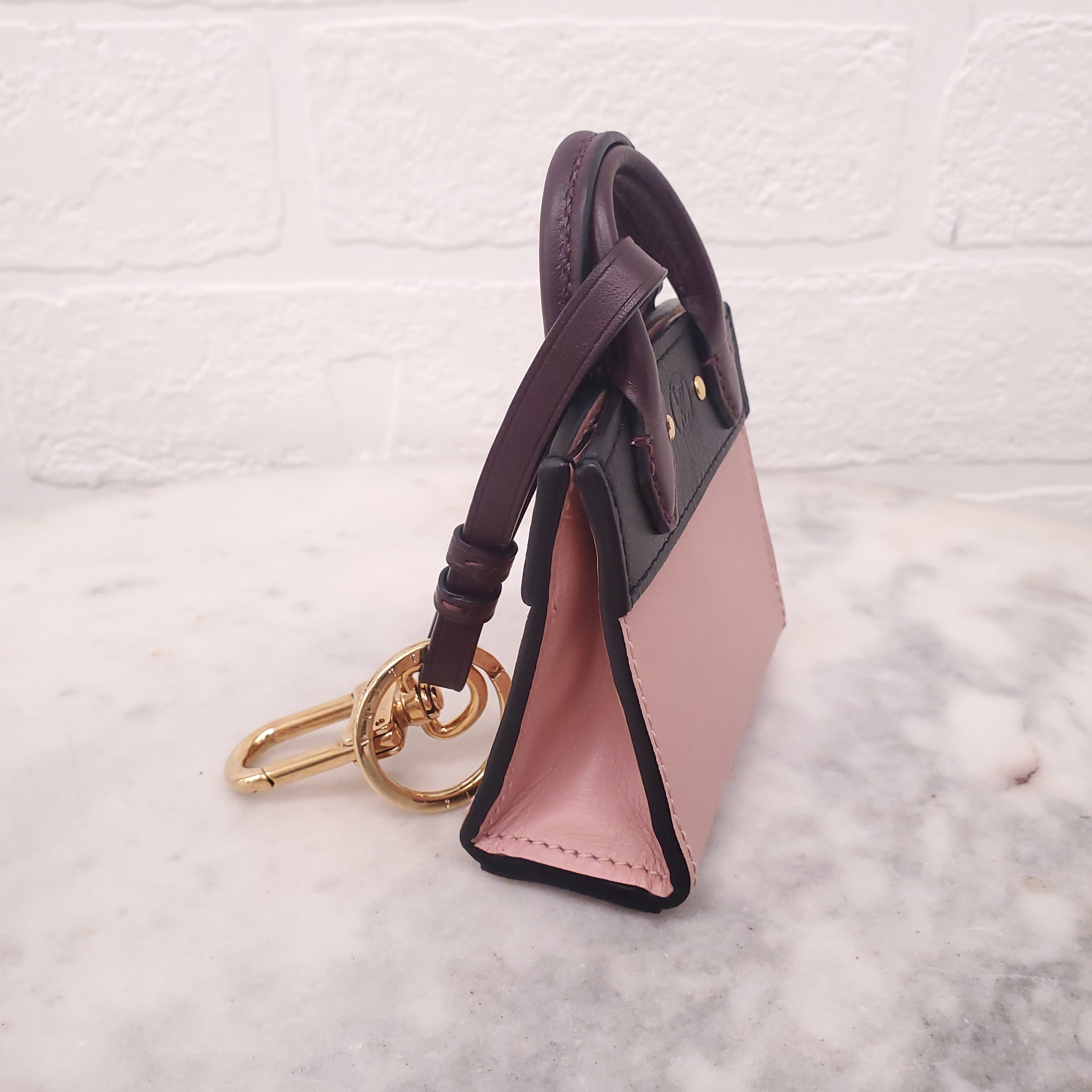 LOUIS VUITTON PINK PURSE BAG CHARM