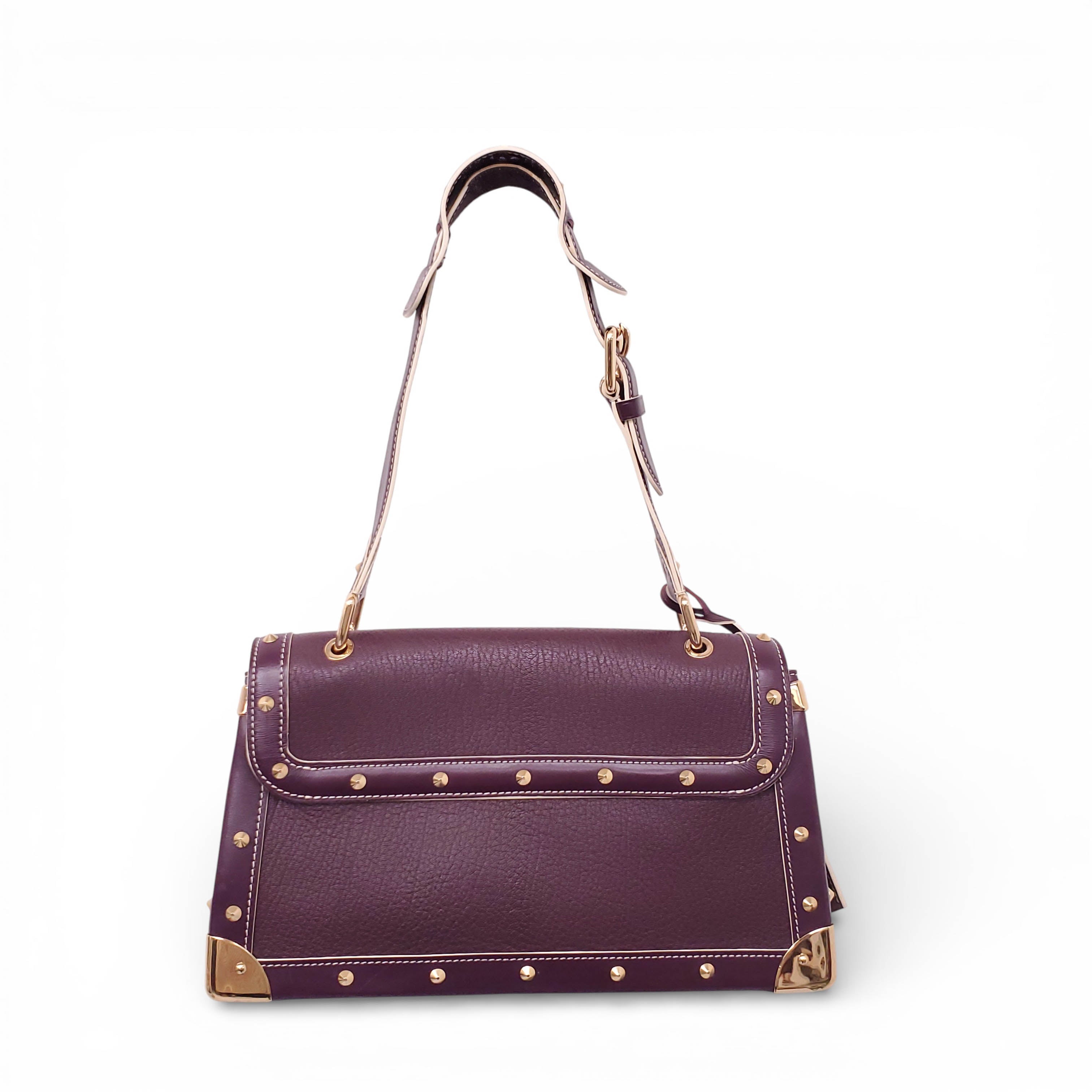 LOUIS VUITTON PLUM SUHALI LE TALENTUEUX BAG