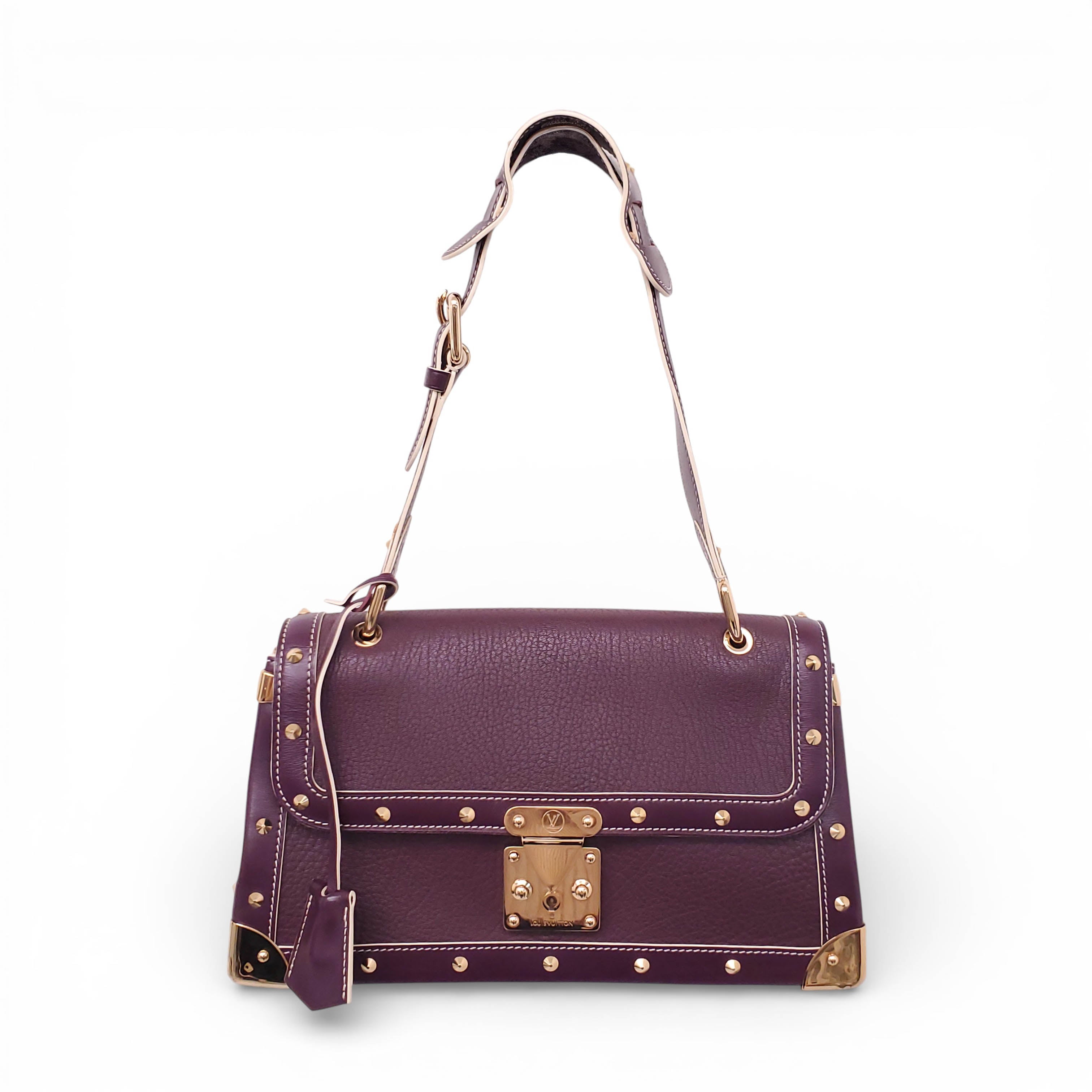 LOUIS VUITTON PLUM SUHALI LE TALENTUEUX BAG