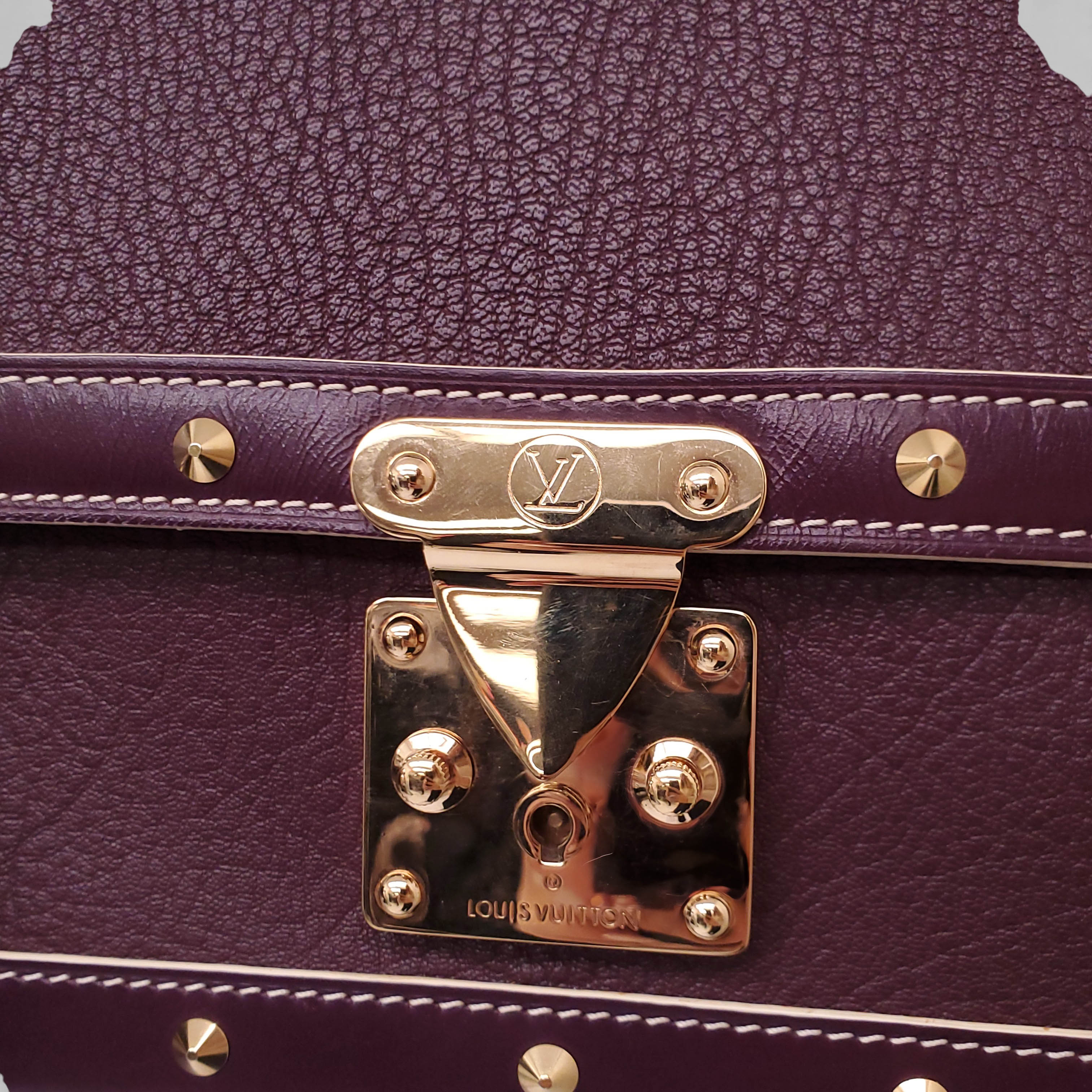 LOUIS VUITTON PLUM SUHALI LE TALENTUEUX BAG