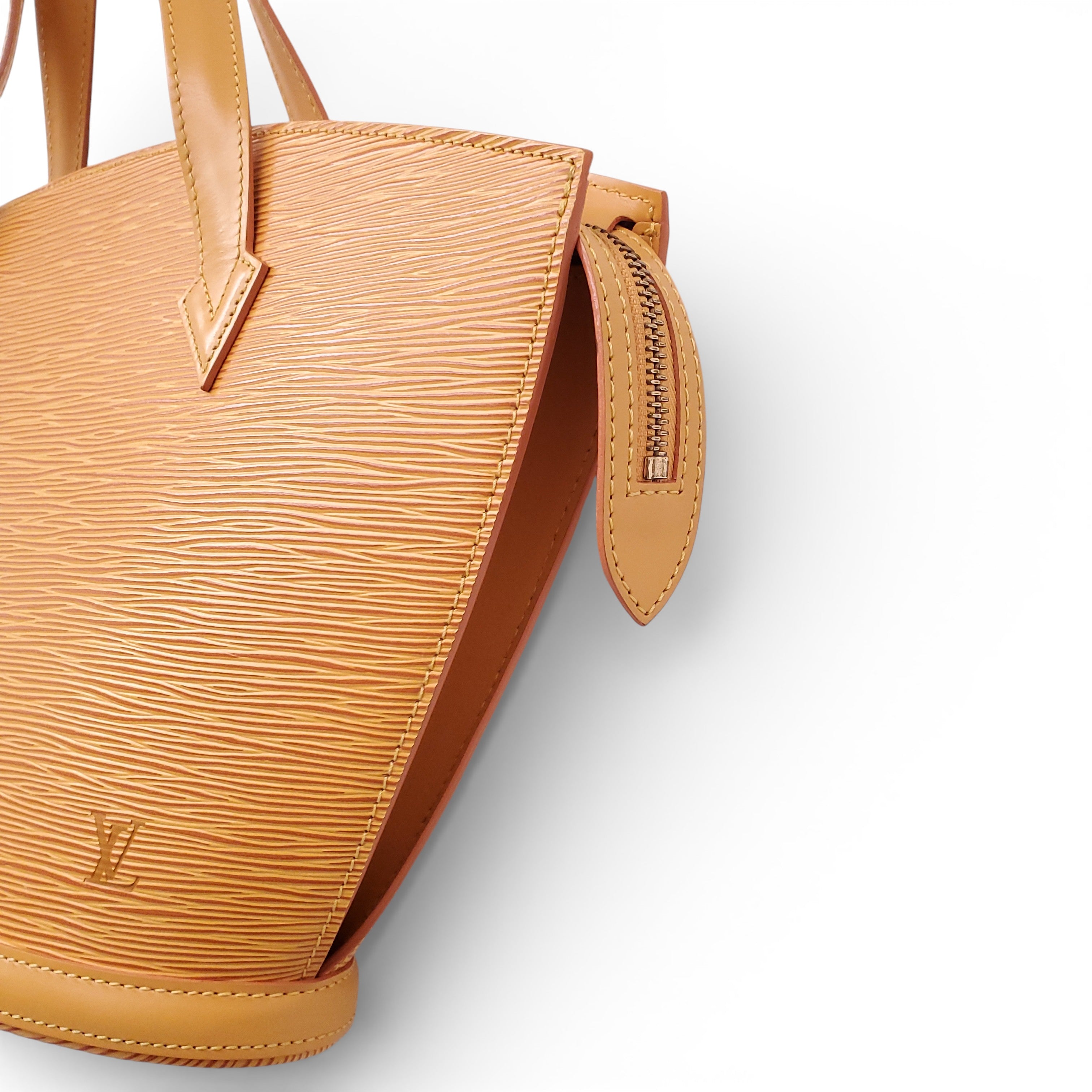 LOUIS VUITTON YELLOW EPI SAINT JACQUES PM BAG