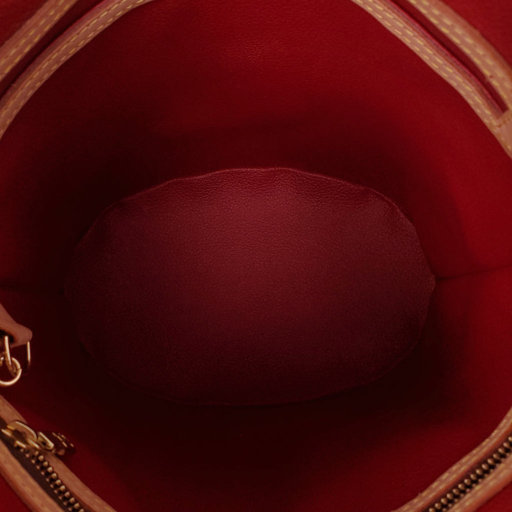 LOUIS VUITTON x TAKASHI MURAKAMI MONOGRAM CHERRY BUCKET BAG