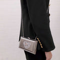 LOVE MOSCHINO SILVER PLATED BAG
