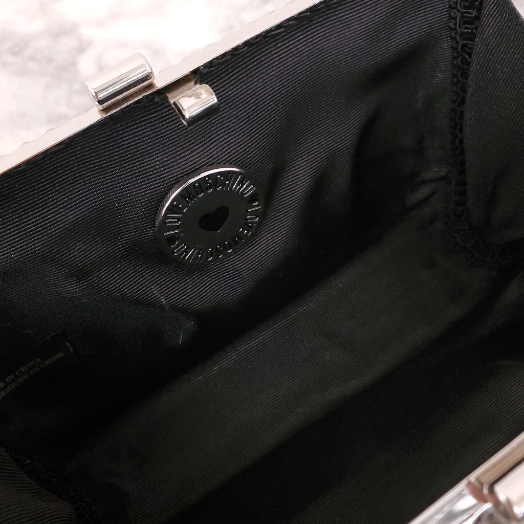 LOVE MOSCHINO SILVER PLATED BAG