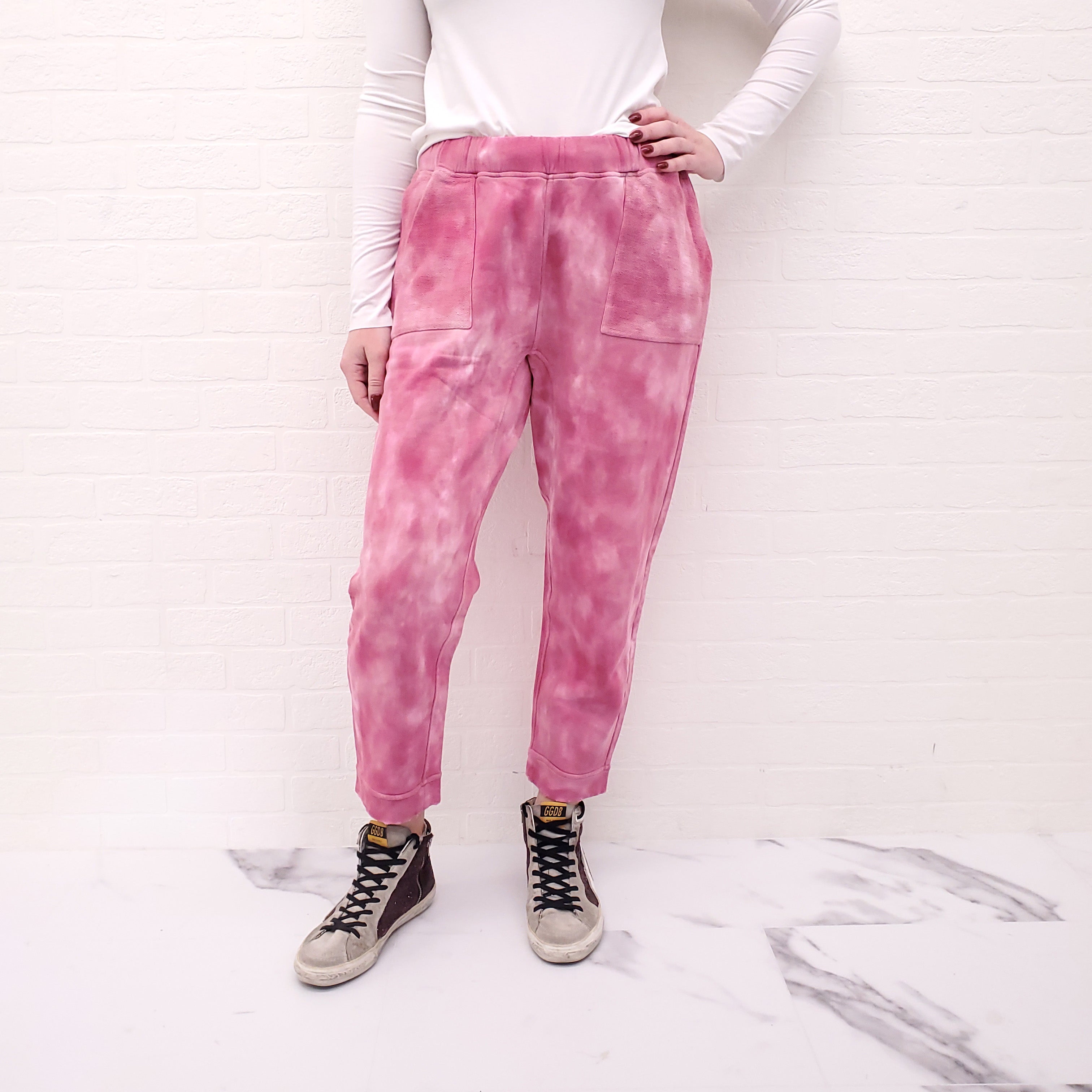 LOVE SHACK FANCY TIE DYE SWEATPANTS - SIZES S AND M