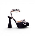 MACH & MACH BLACK PLATOFRM HEELS - SIZE 36
