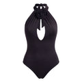MAGDA BUTRYM FLORAL APPLIQUE BODYSUIT - SIZE US 2 (EU 34)