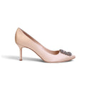 MANOLO BLAHNIK HANGISI HEELS - SIZE 42