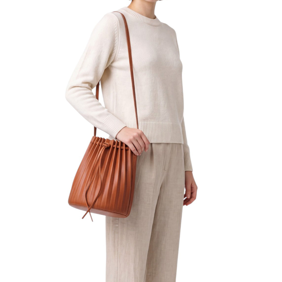 MANSUR GAVRIEL PLEATED BAG