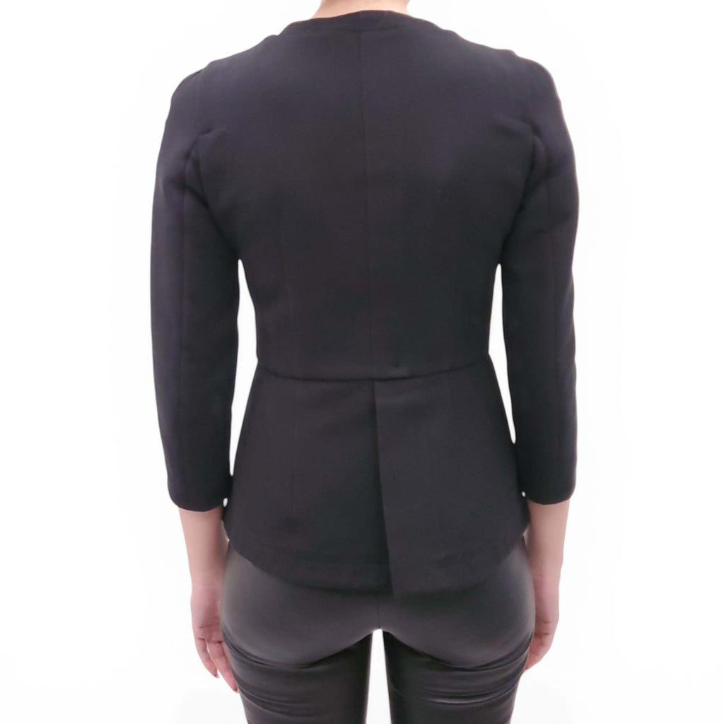 MARNI BLACK JACKET WITH BUTTONS - SIZE 38