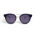 MAX MARA BLACK AND GOLD SUNGLASSES