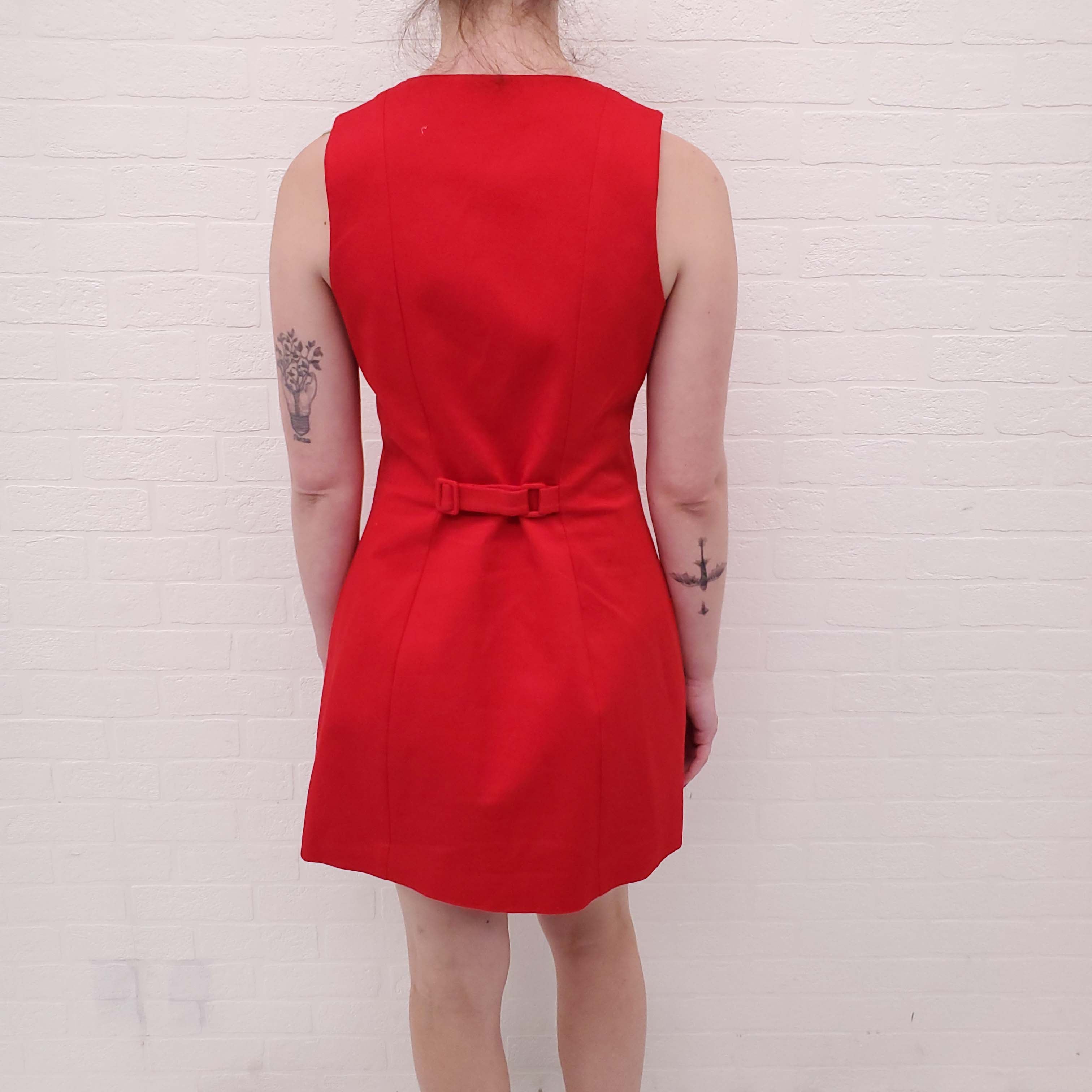 MIRROR PALIAS RED DRESS - SIZE M
