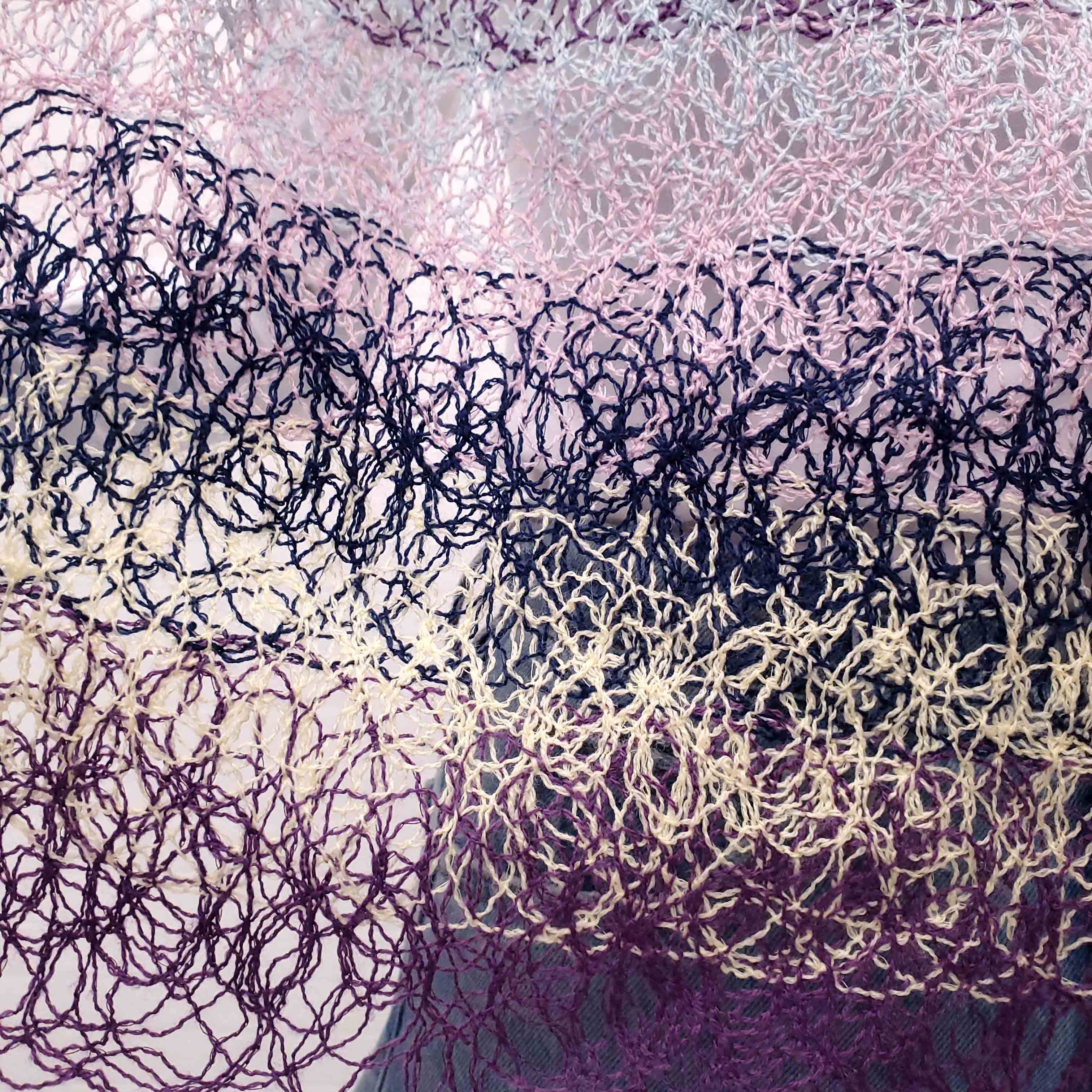 MISSONI KNIT PATTERNED SCARF