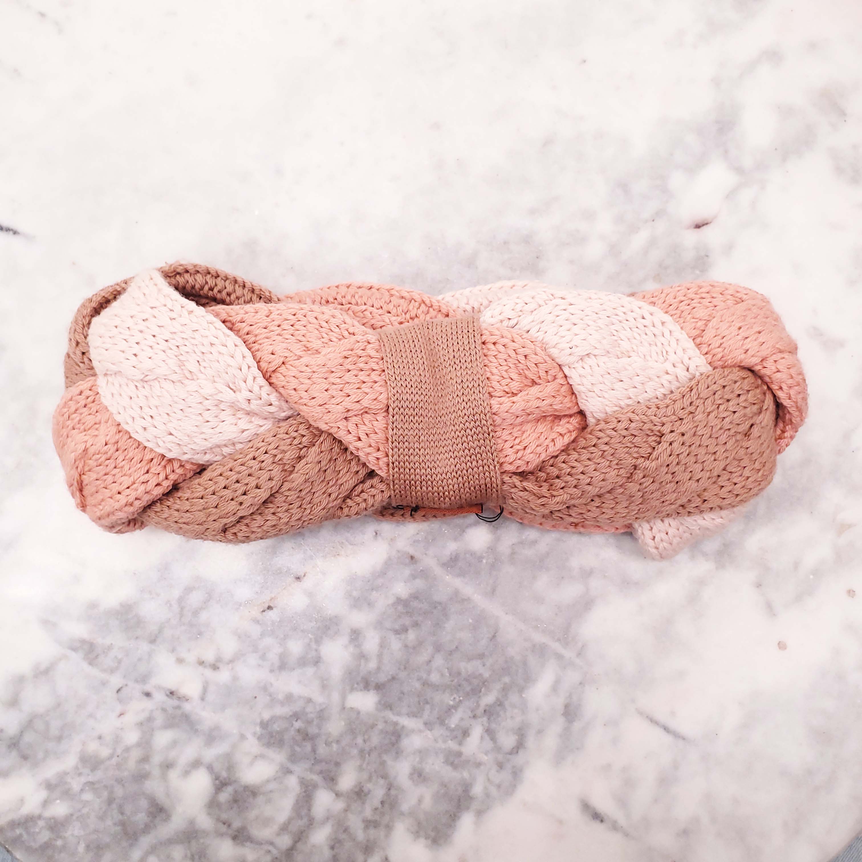 MISSONI KNIT PINK HEADBAND