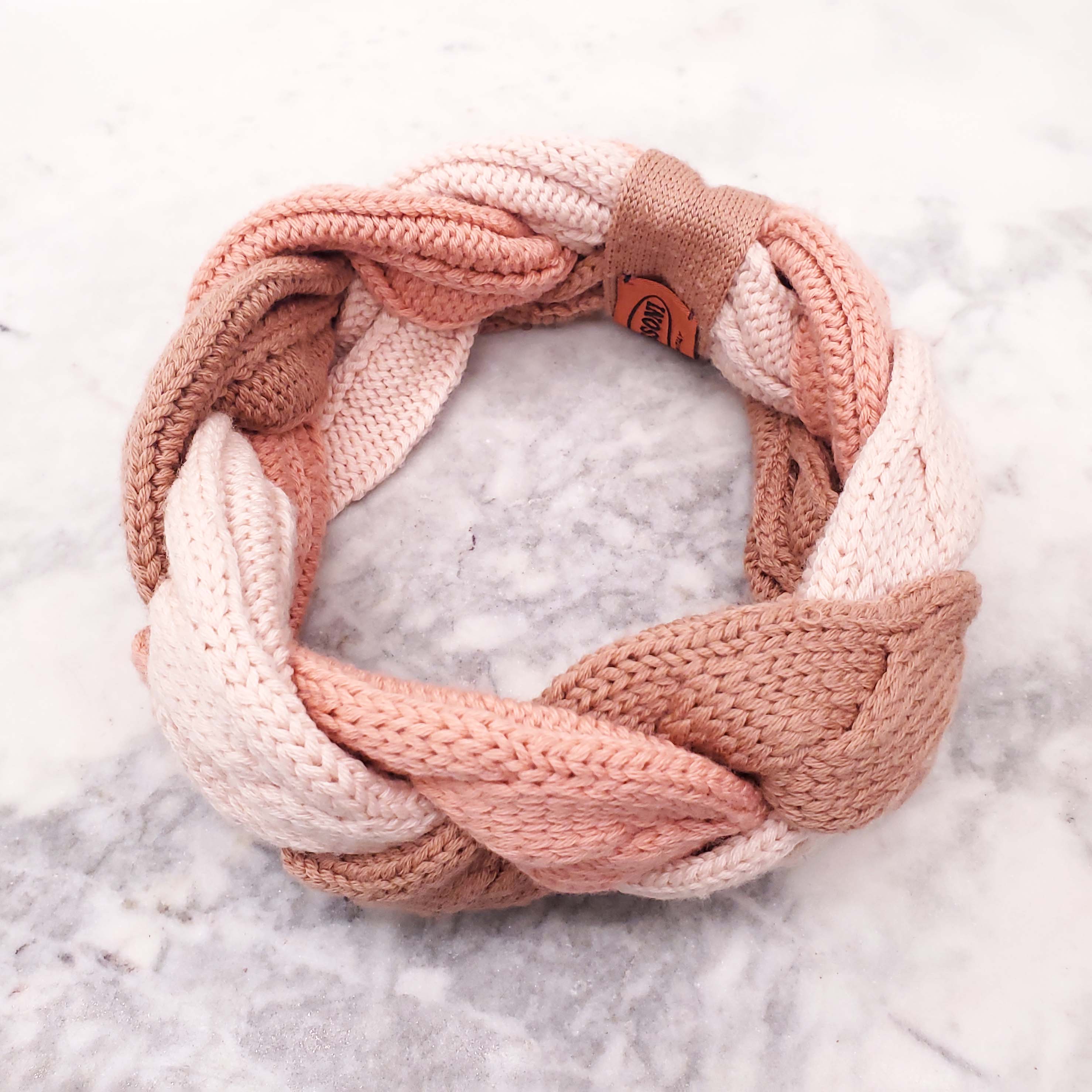 MISSONI KNIT PINK HEADBAND