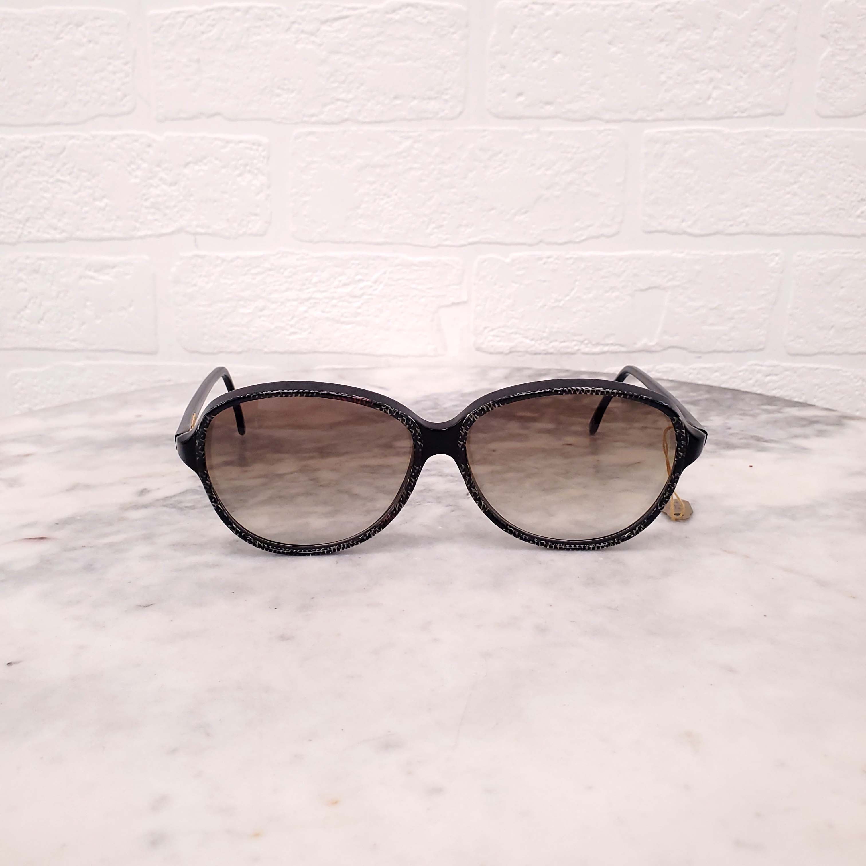 MISSONI LARGE FRAME PATTERNED SUNGLASSES