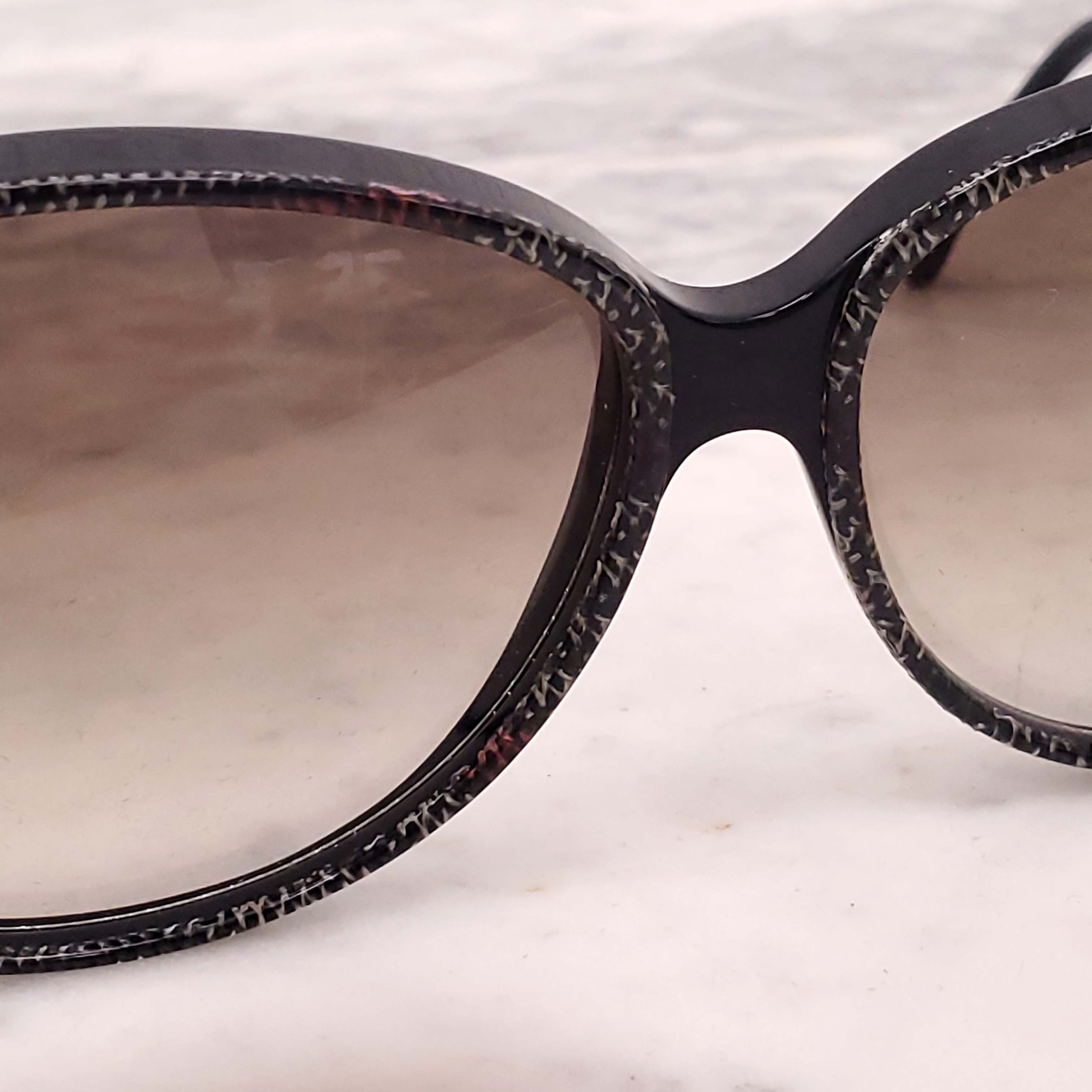 MISSONI LARGE FRAME PATTERNED SUNGLASSES