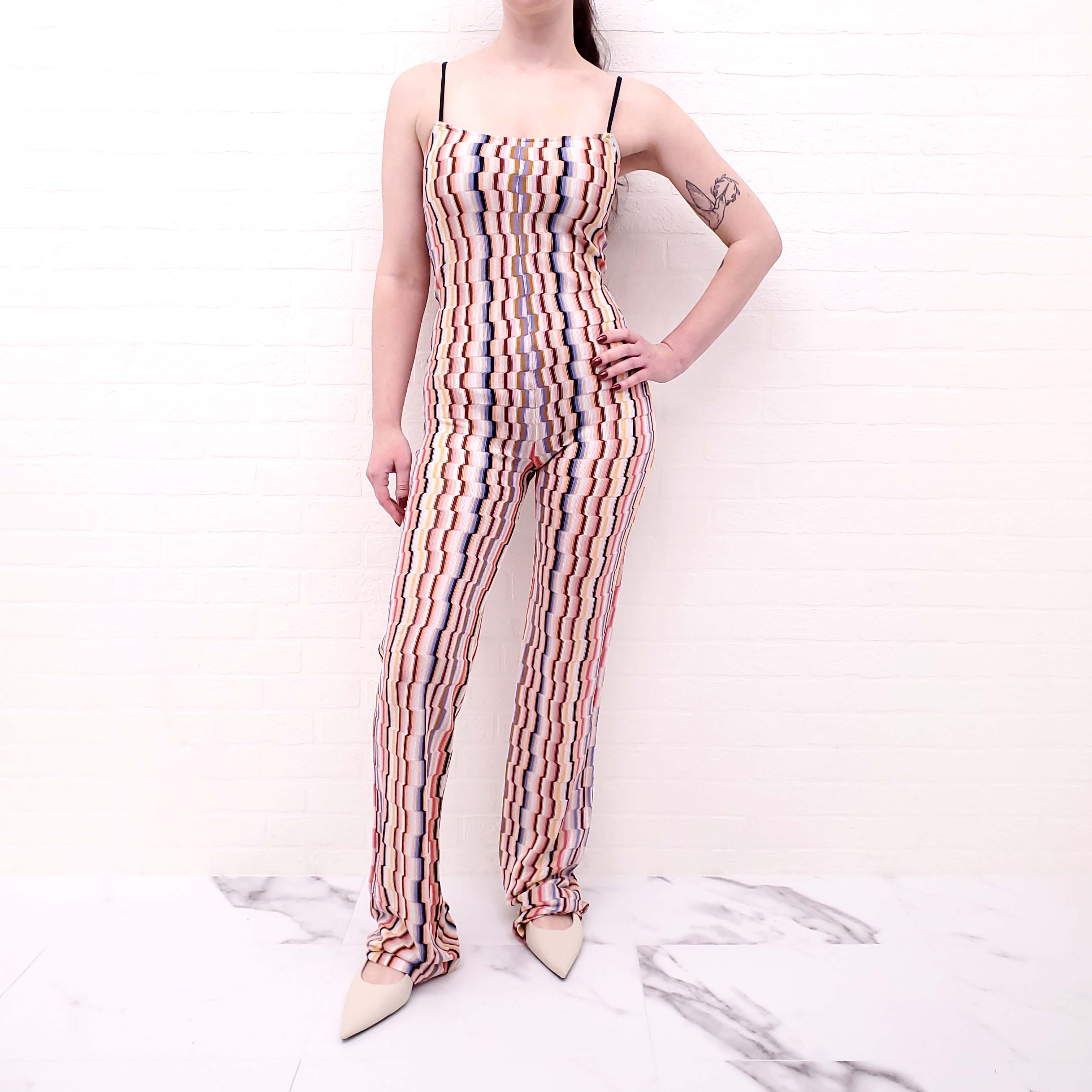 MISSONI PATTERNED JUMPSUIT - SIZE S