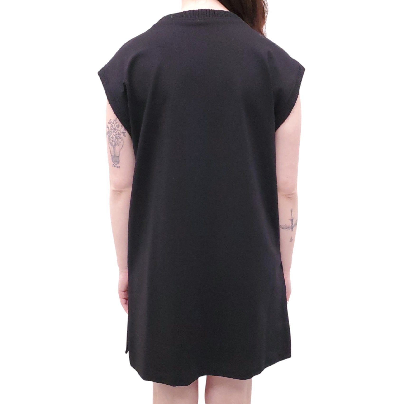MIU MIU BLACK TUNIC DRESS - SIZE S