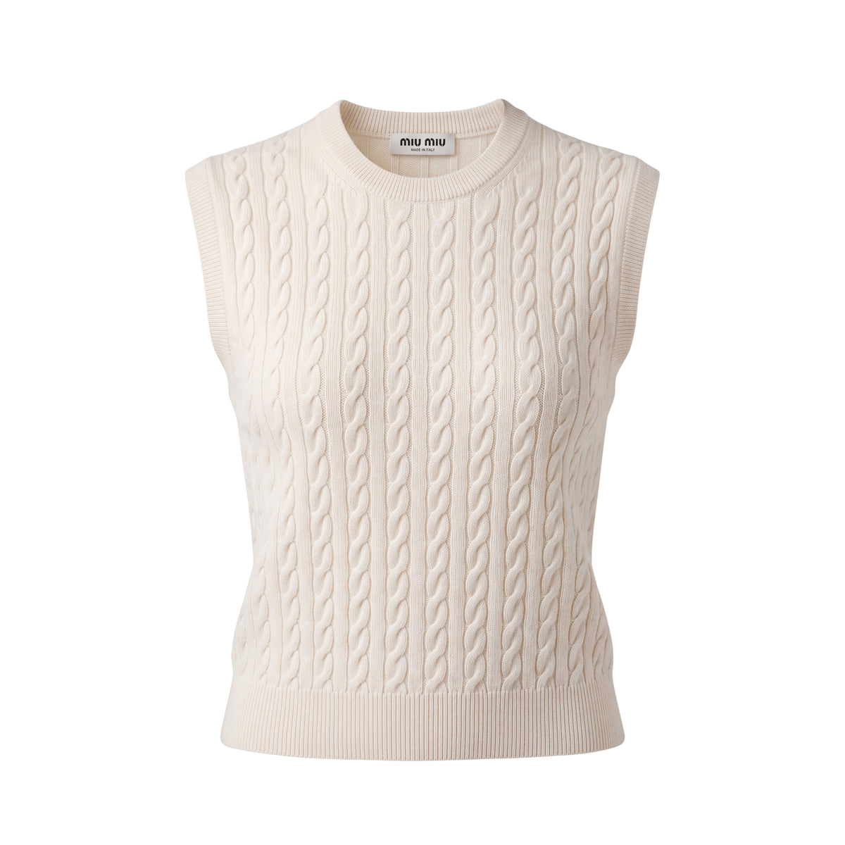 MIU MIU CASHMERE 2-PIECE CARDIGAN SET - SIZE 36
