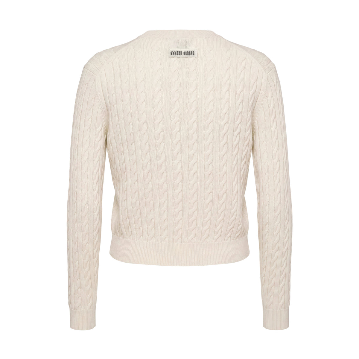 MIU MIU CASHMERE 2-PIECE CARDIGAN SET - SIZE 36