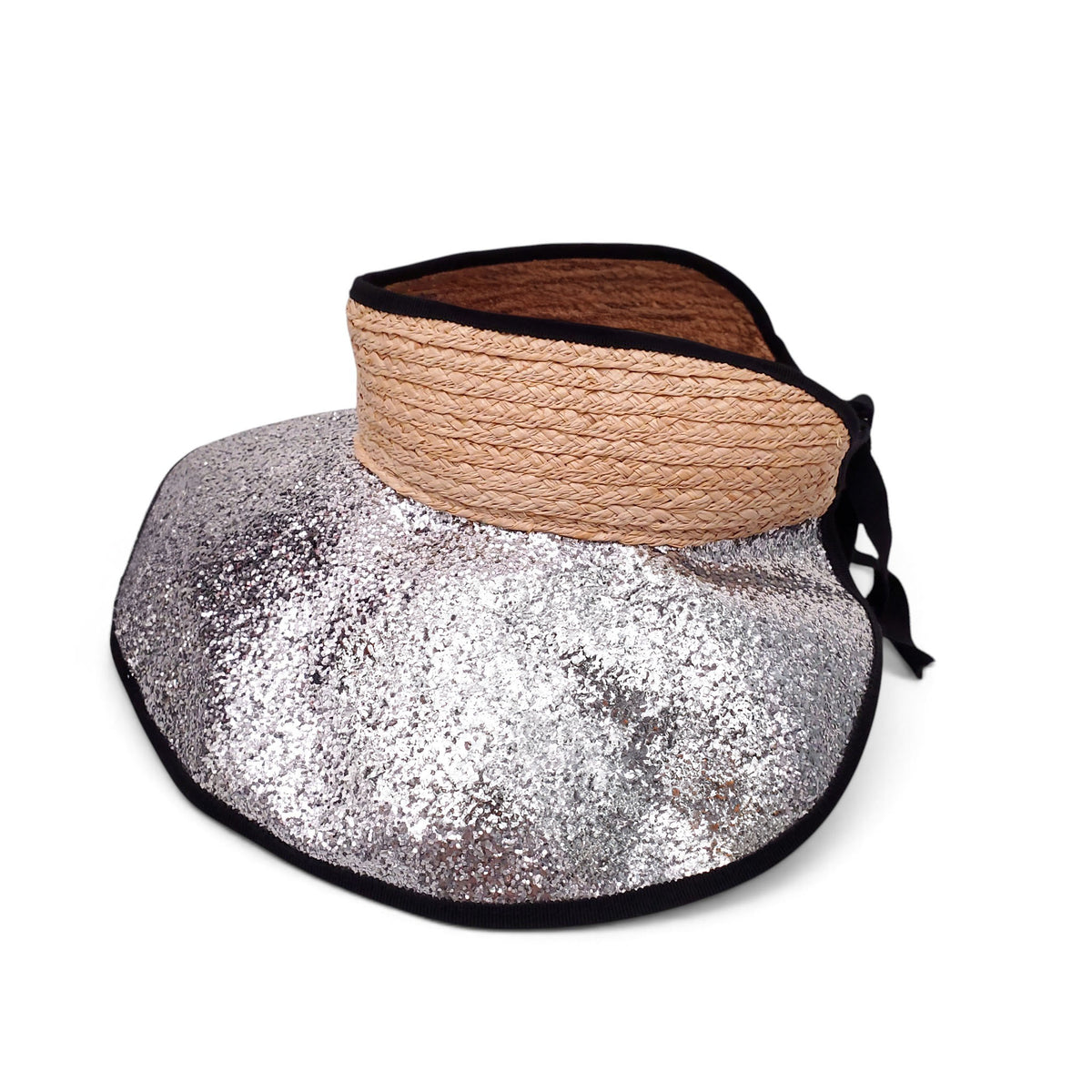 MIU MIU SPARKLE VISOR - SIZE M