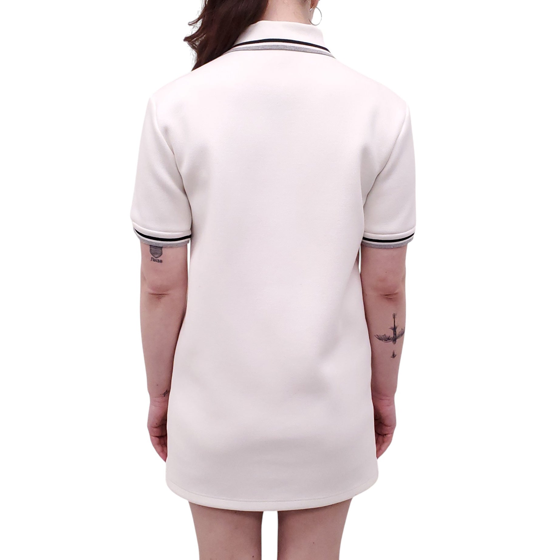 miu miu white shirt dress Miu Miu Hosts Cannes Lunch Honoring Catherine Martin